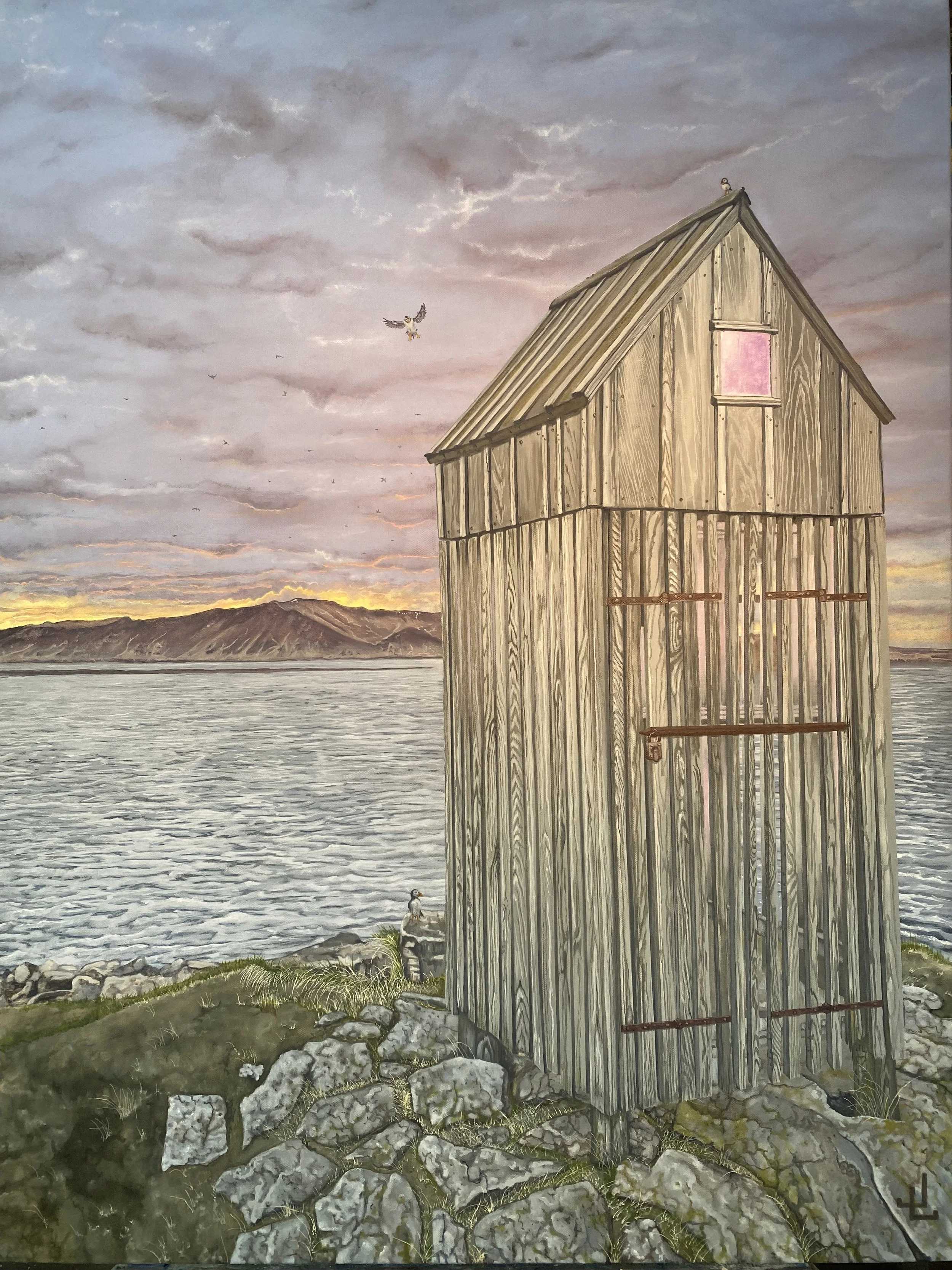 Puffins Plunging on Púfa