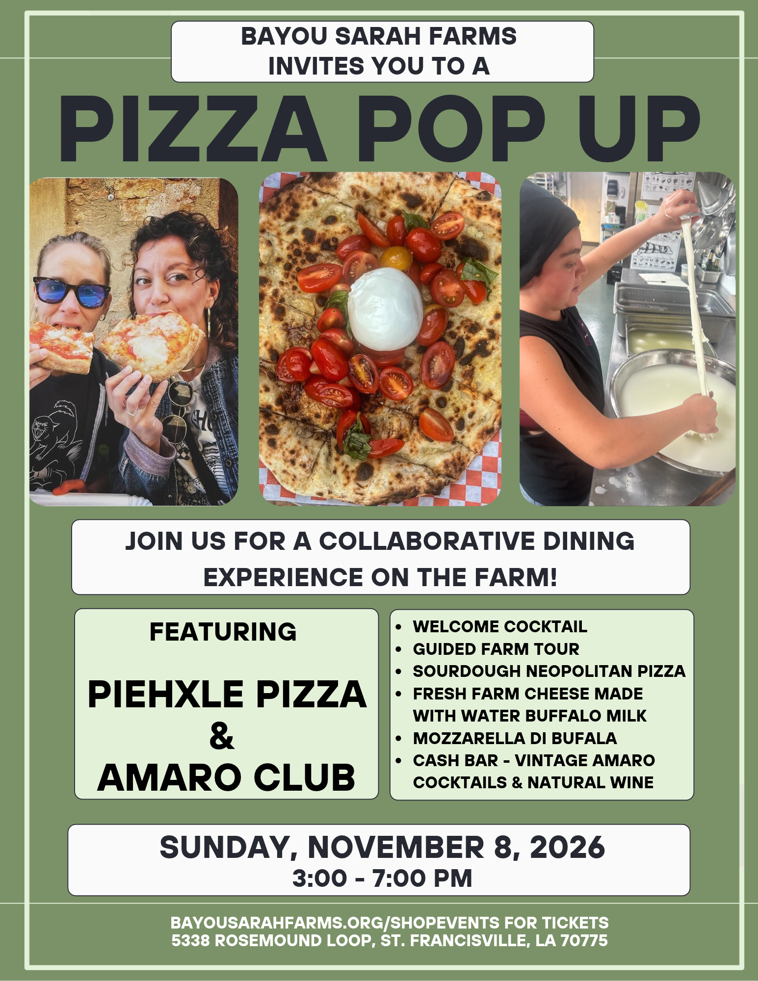 Collaborative Pizza Pop Up with PIEHXLE