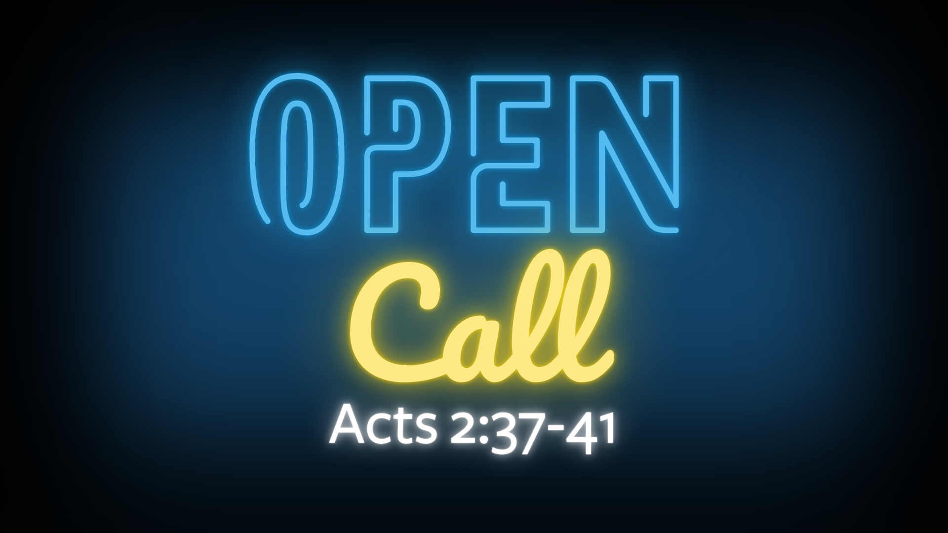 Open Call