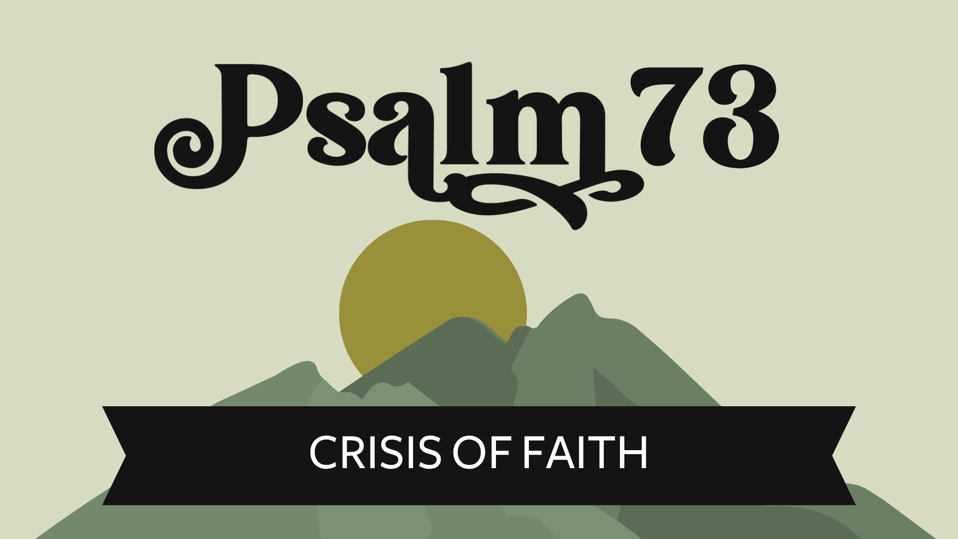 Crisis of Faith
