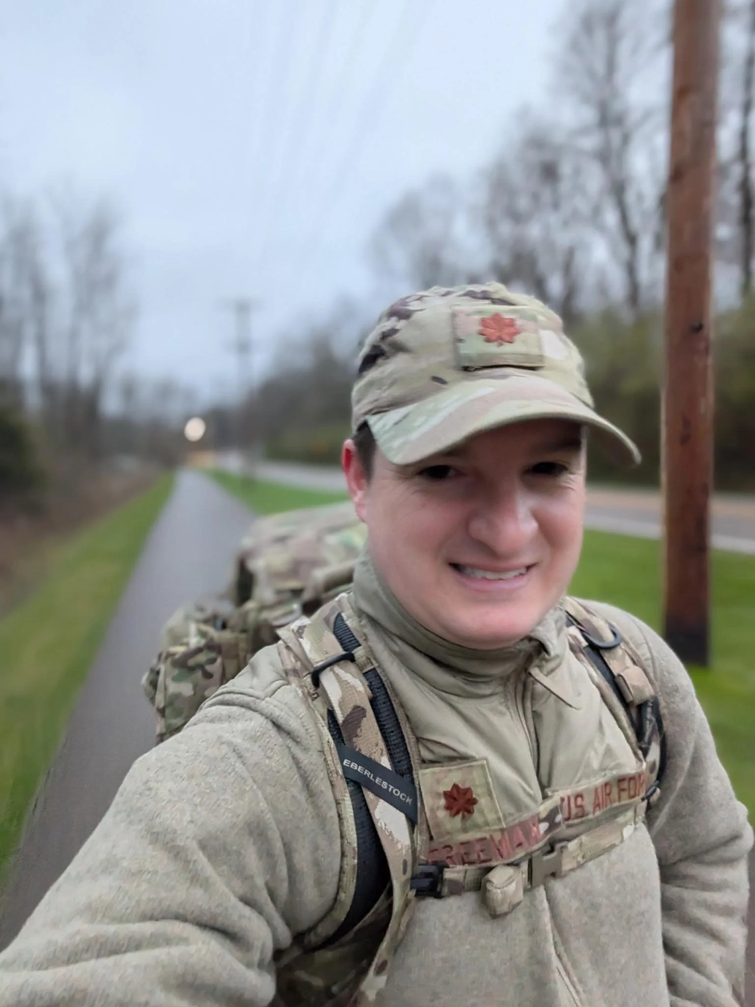 Maj Tyler Freeman crushed the March challenge multiple times over back on the 27th. He completed 26.2 miles as part of a collective remote effort to honor those who were in the original 1942 Bataan Death March.

(Pic 1 Mar 2026)
