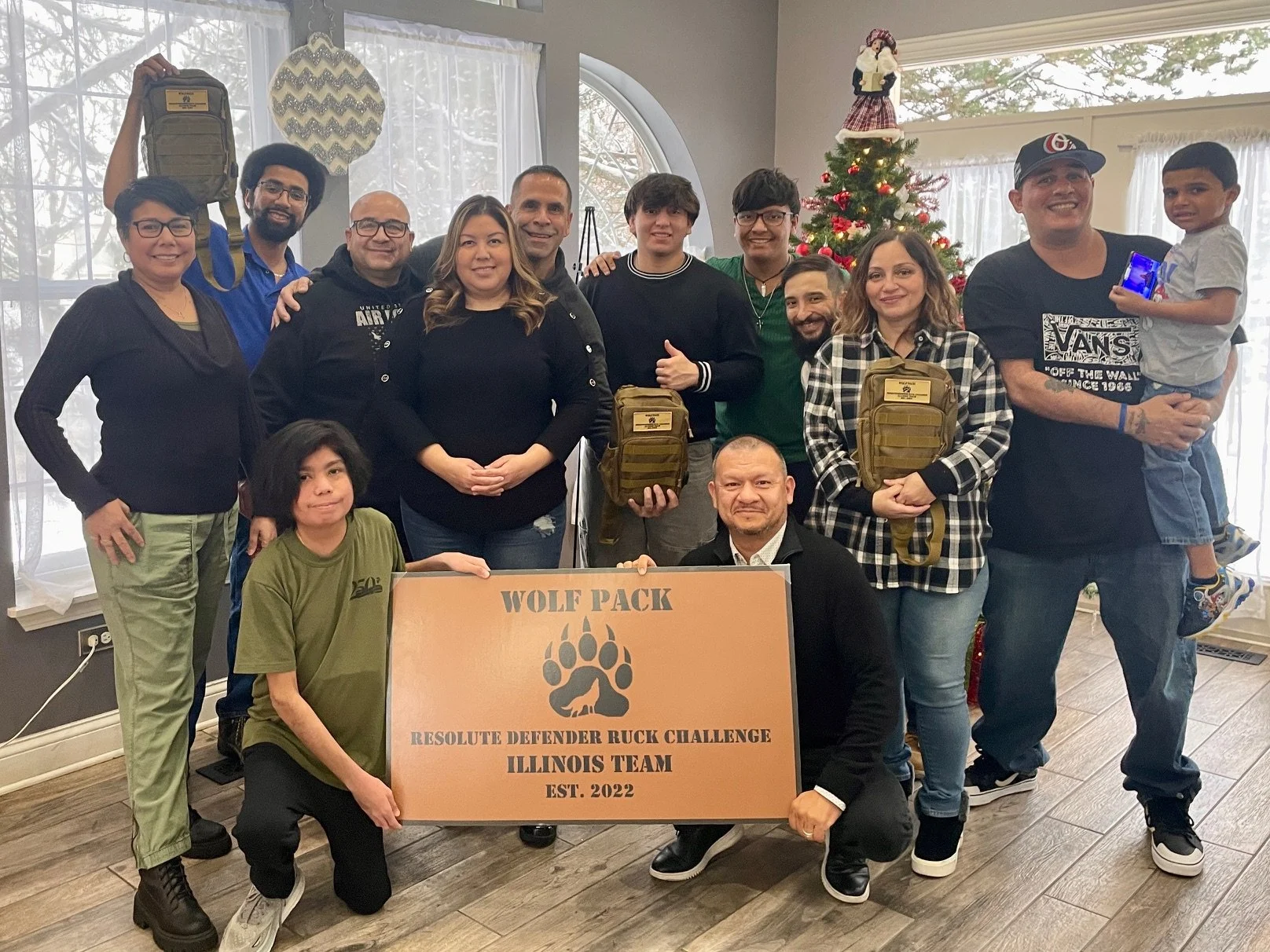 The Wolf Pack had a busy November!  Not only did they knock out the challenge, but they held their awards ceremony for those that got after it in 2025.  Huge shoutout to their teams in Arkansas, Minnesota, and Texas! 
Eric Moyes - Top Rucker (ALL 12 