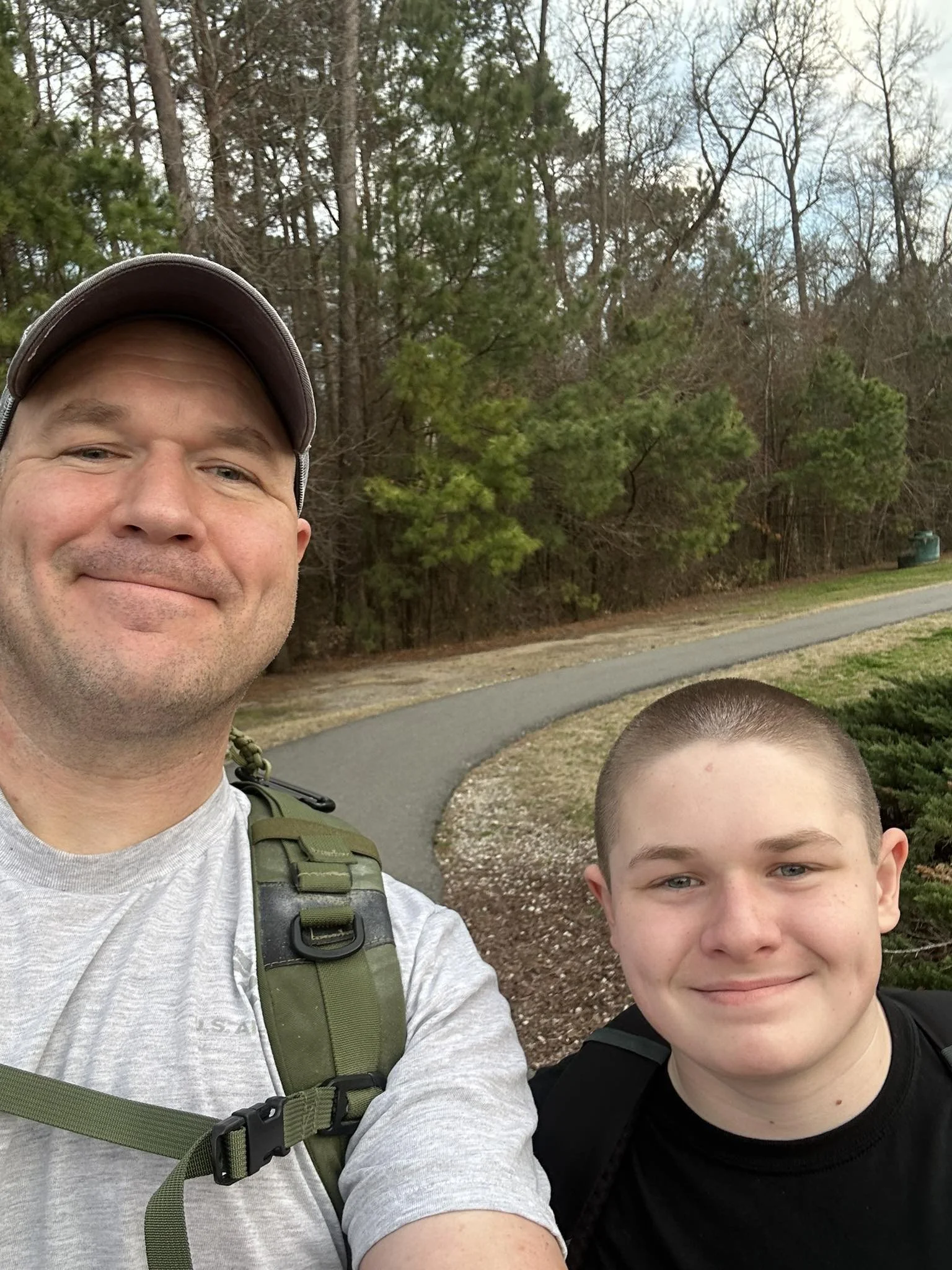 I never know what will come out of the mouth of my almost 13 year old when we hit the trails to knock out the monthly challenges. So many random stories and thoughts. Haha!

(March 2026)