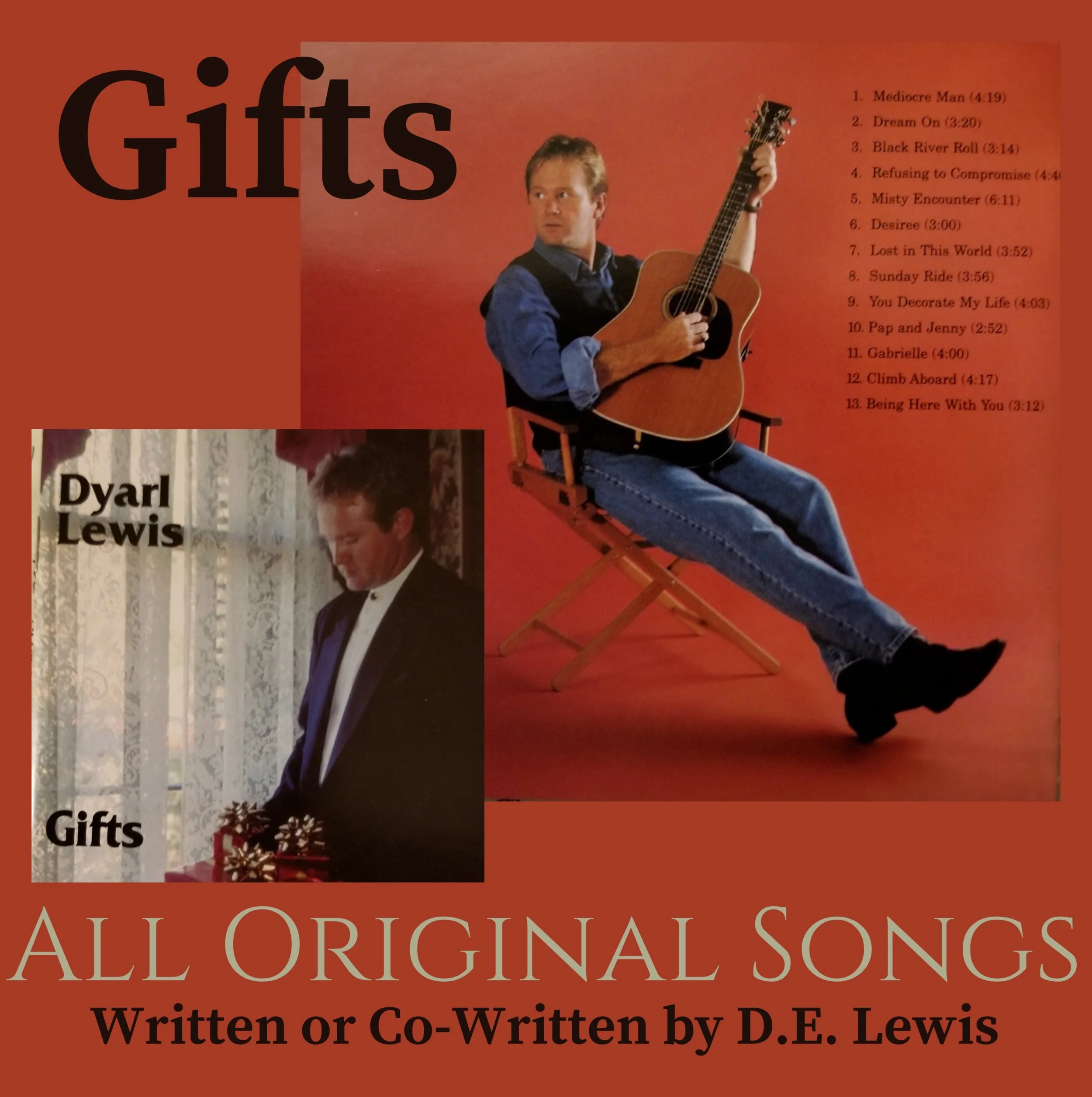 Gifts by Dyarl Lewis - CD of original songs