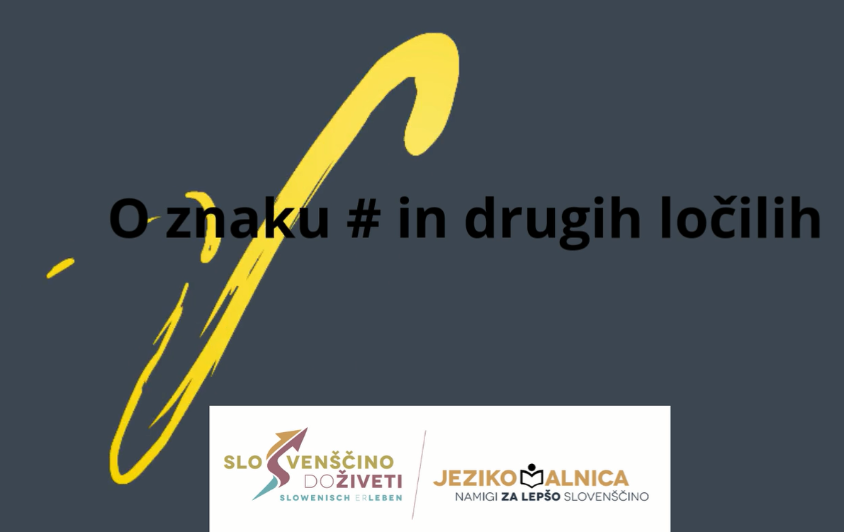 O znaku lojtra in drugih ločilih