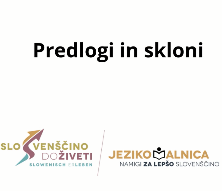 Predlogi in skloni