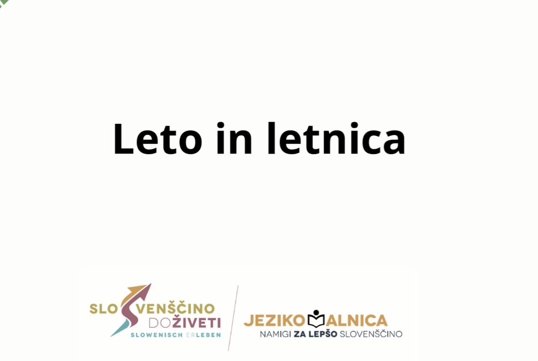 Leto in letnica