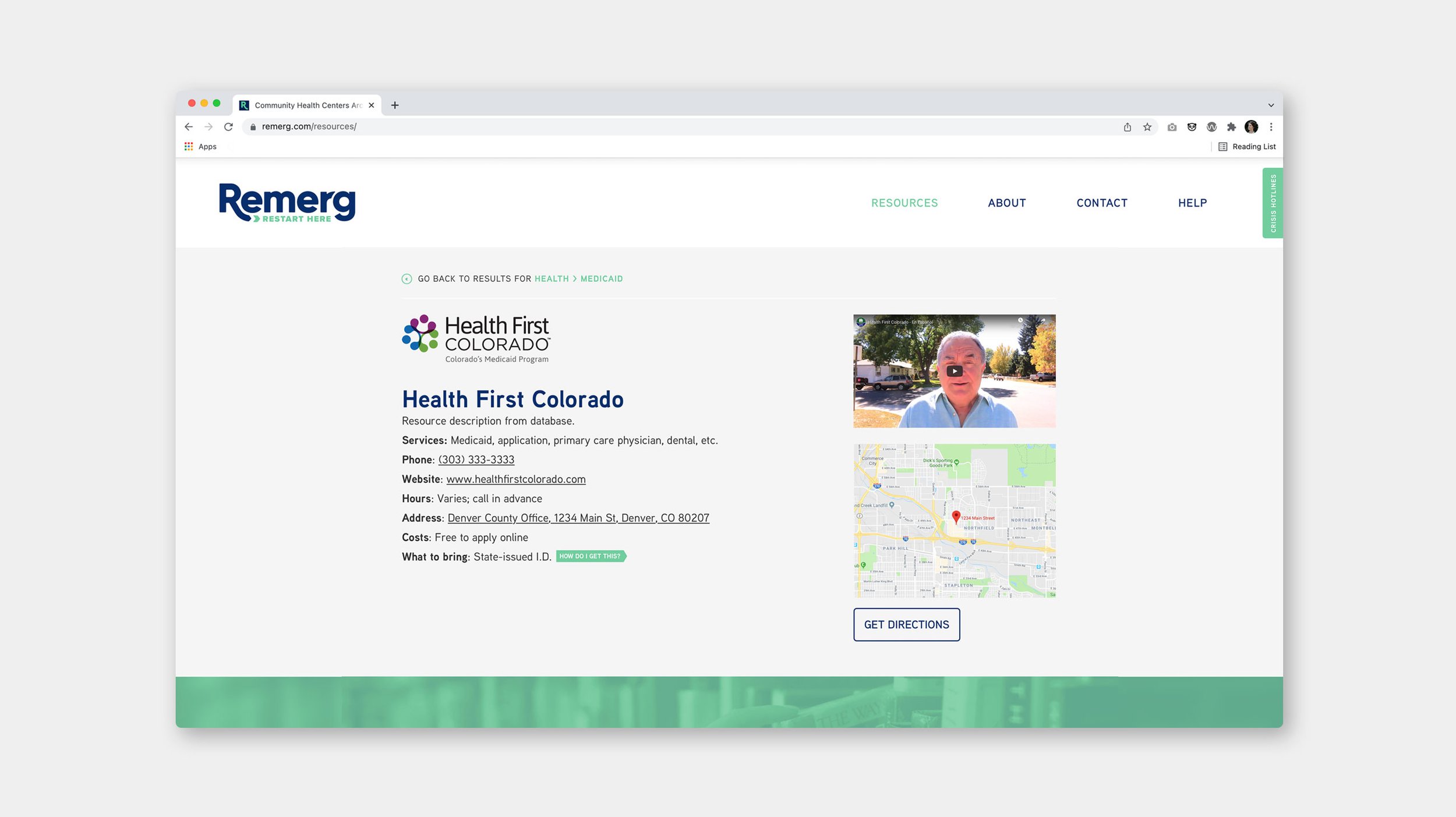 Remerg Resource Detail Template