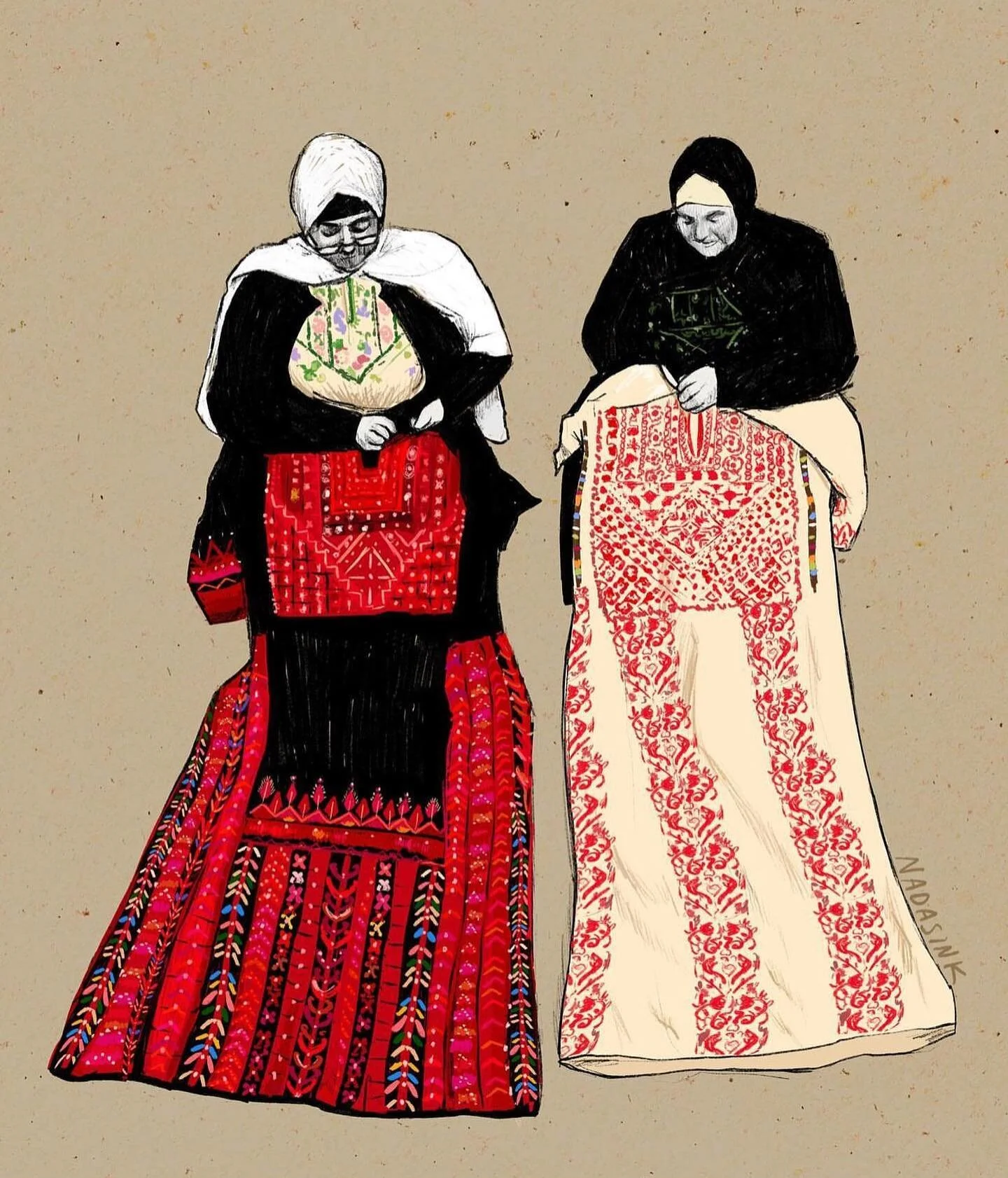 &ldquo;Behind every intricately embroidered Palestinian thobe is a woman, honoring and passing on the knowledge and traditions of her ancestors in garments that will continue to be worn and celebrated for generations, long after they are gone. Within