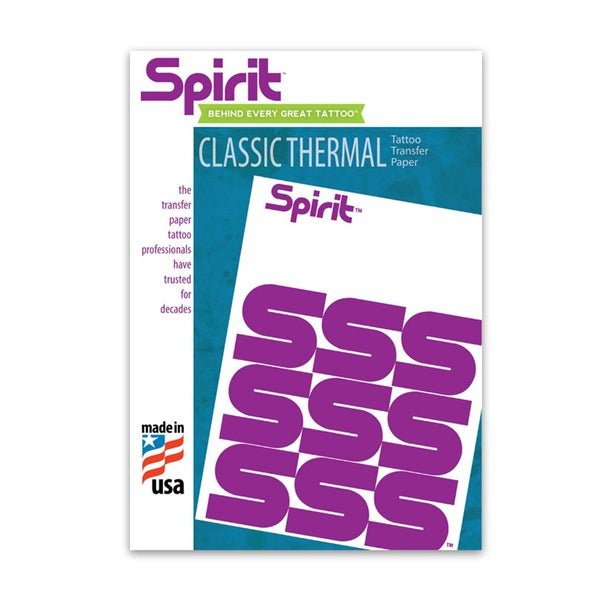 Spirit Classic Thermal Tattoo Stencil Paper, 8.5 Inch by 11 Inch For Sale  In-store & Online - Beacon Tattoo Supply in Las Vegas, NV