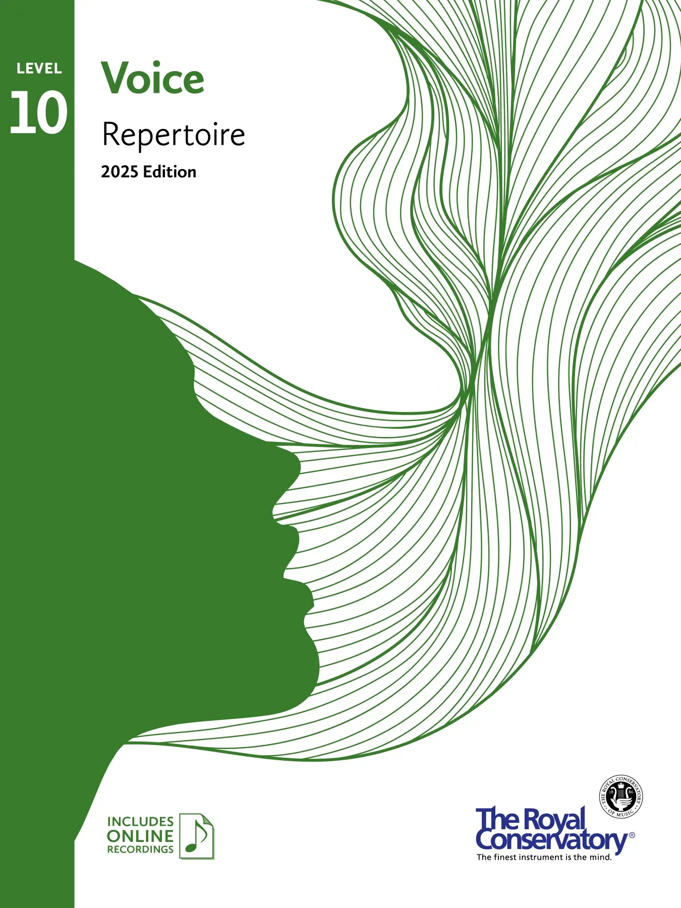 RCM Voice Repertoire 2025 Edition, Level 10