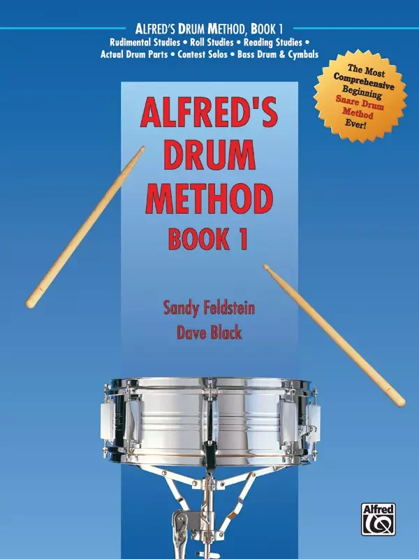 Alfred's Drum Method, Book 1 - Black/Feldstein - Snare Drum
