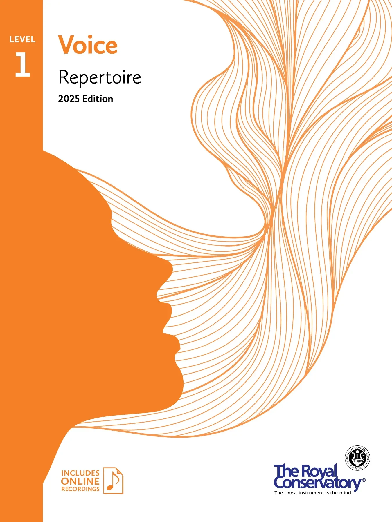 RCM Voice Repertoire 2025 Edition, Level 1