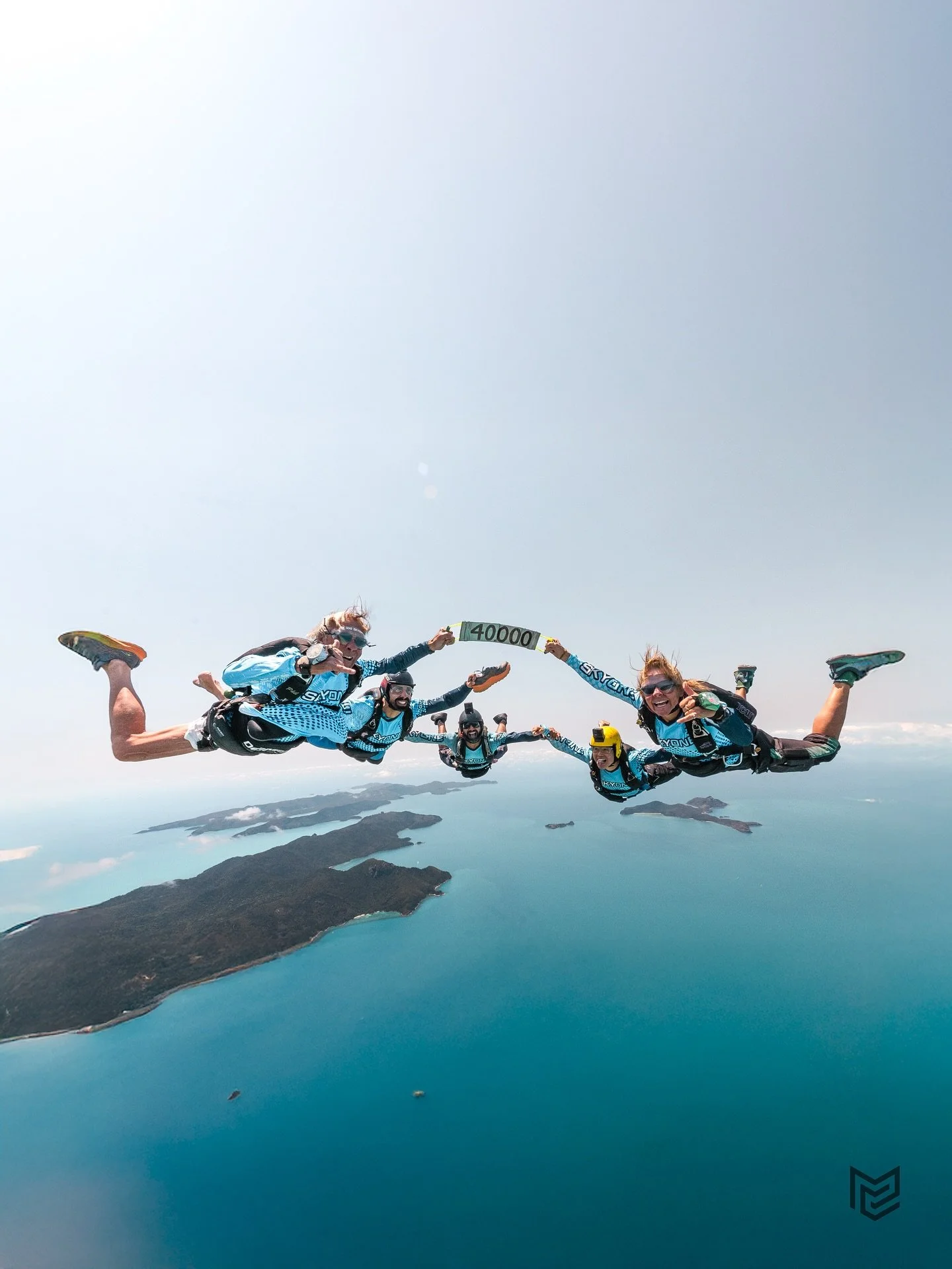 40,000 jumps and jumping over the Whitehaven beach in Australia! Hands down the best jump I&rsquo;ve done this year!