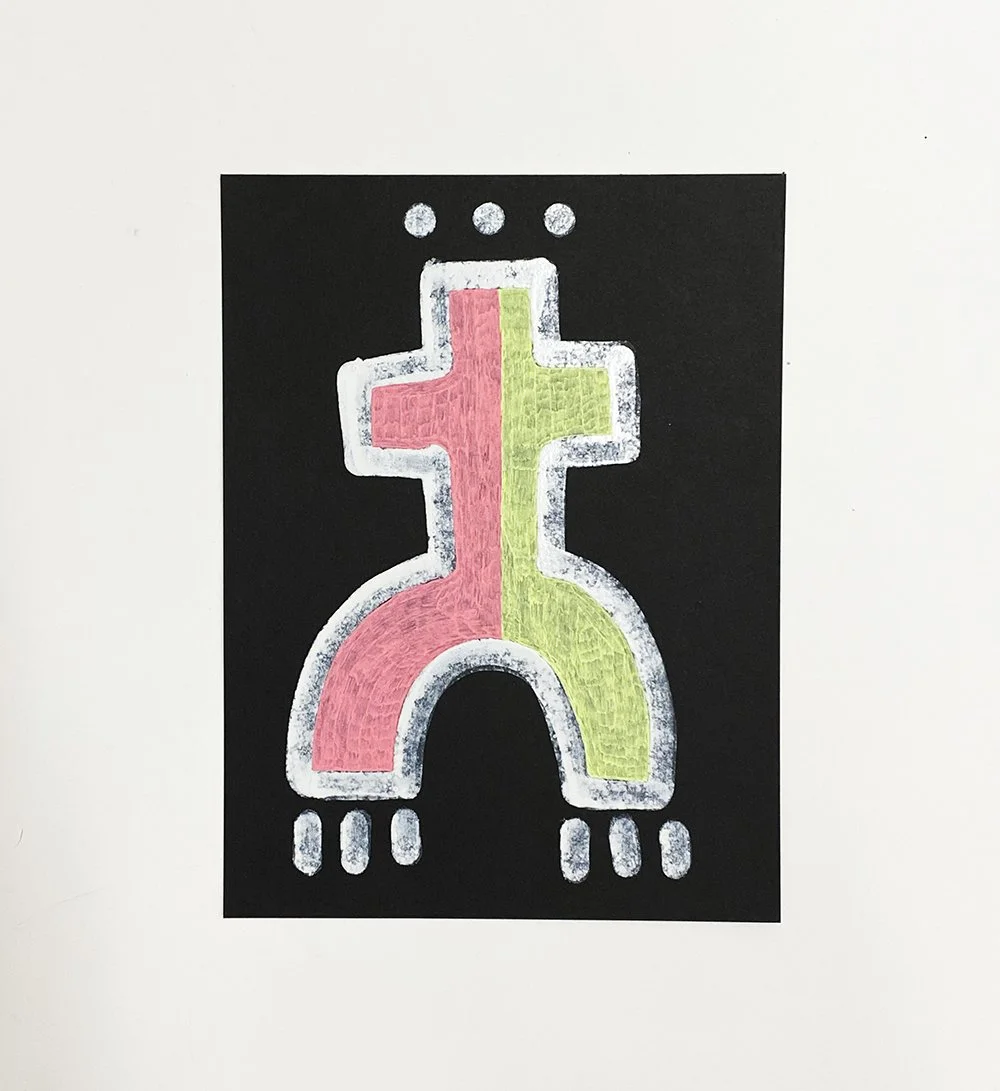 Hacker Magnet Original Drawing
