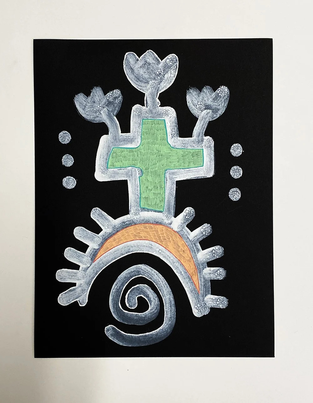 Spring Icons Original Drawing