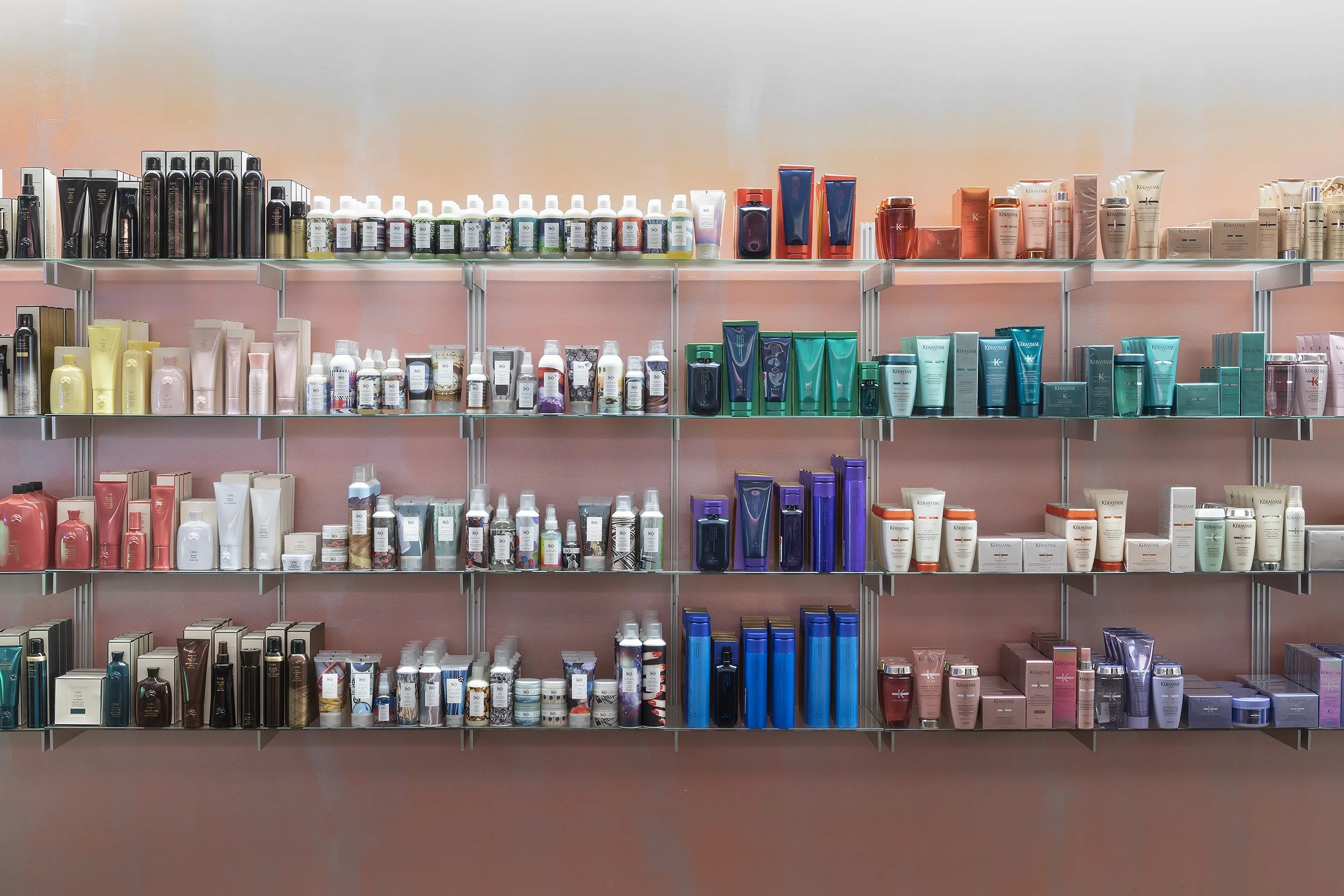 Shop professional hair care and luxury skincare brands in-store at bijin salon & spa, featuring curated beauty and wellness products and unique seasonal gifts.