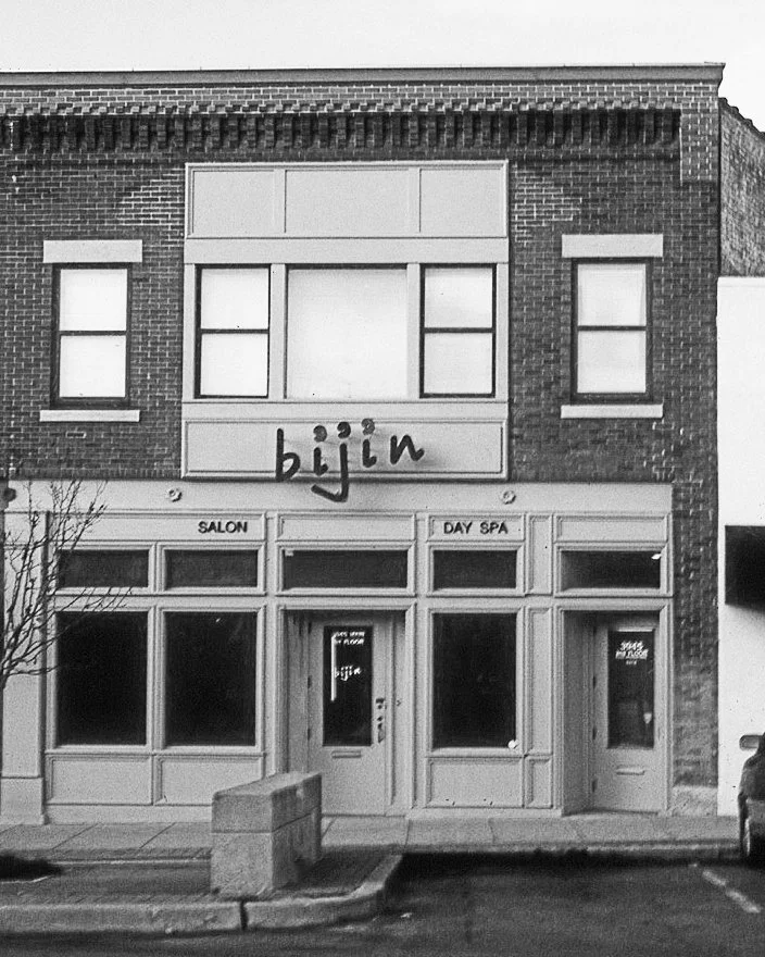 Original bijin salon & spa location on Main Street in the heart of Westport in Kansas City, Missouri.