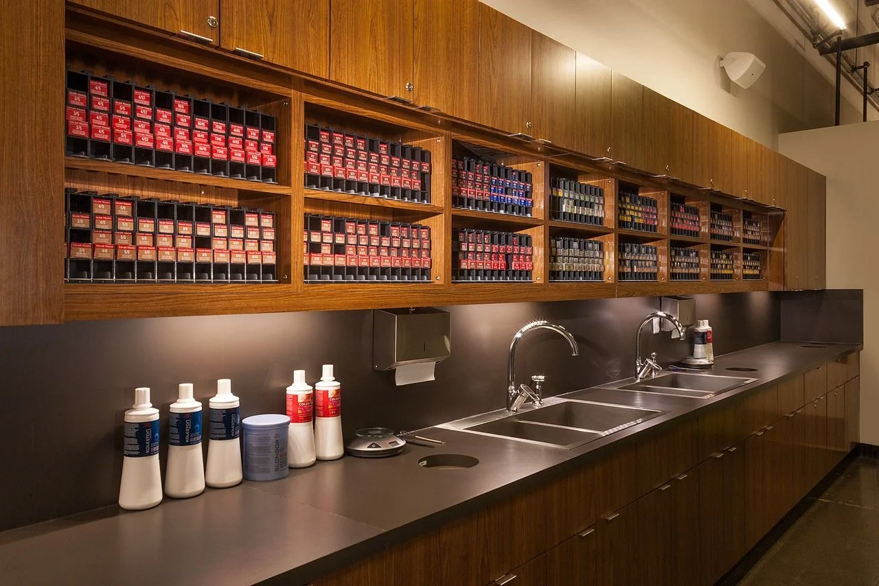Our Wella Professional color bar is where the color magic happens at bijin salon & spa in Prairie Village.