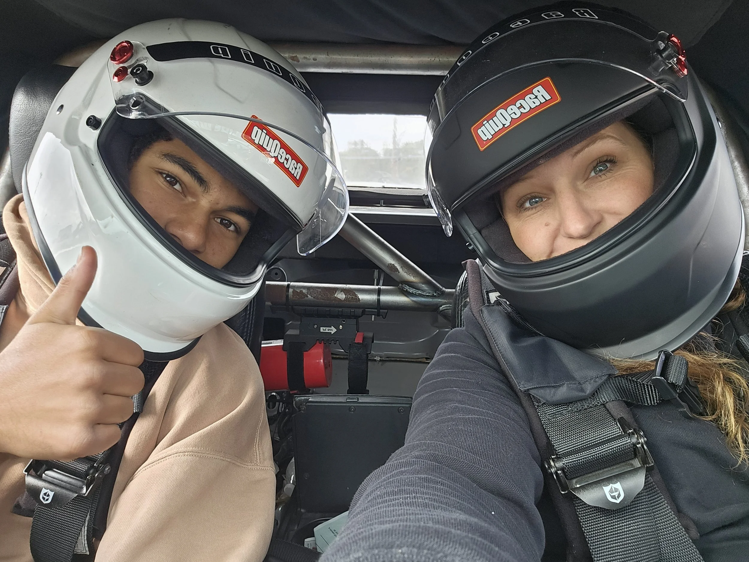 Breanna Bailey with son in car.jpg