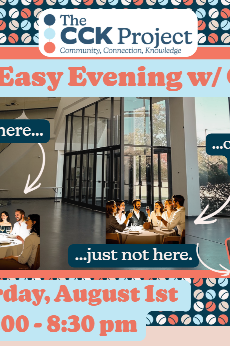 An Easy Evening with CCK, Saturday, August 1, 2026