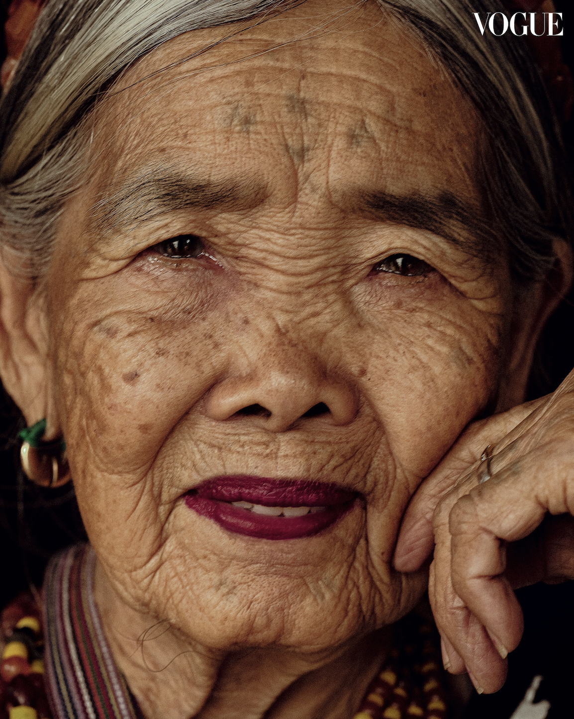 Apo Whang-Od graces the cover of Vogue Philippines at 106-years-old