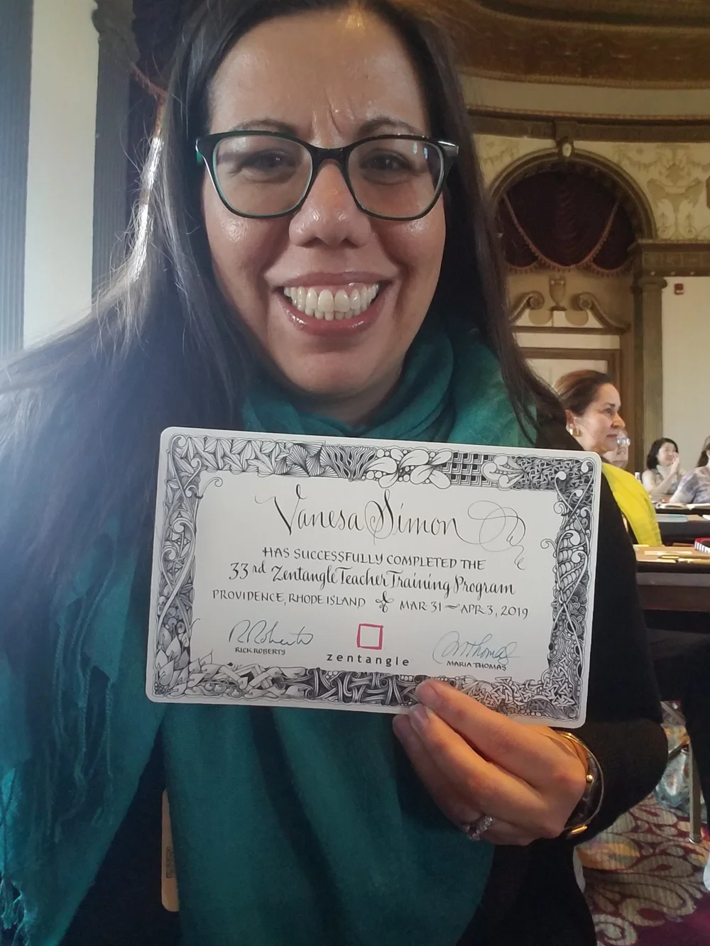 Certified Zentangle Artist Instructor — Mariposa Arts