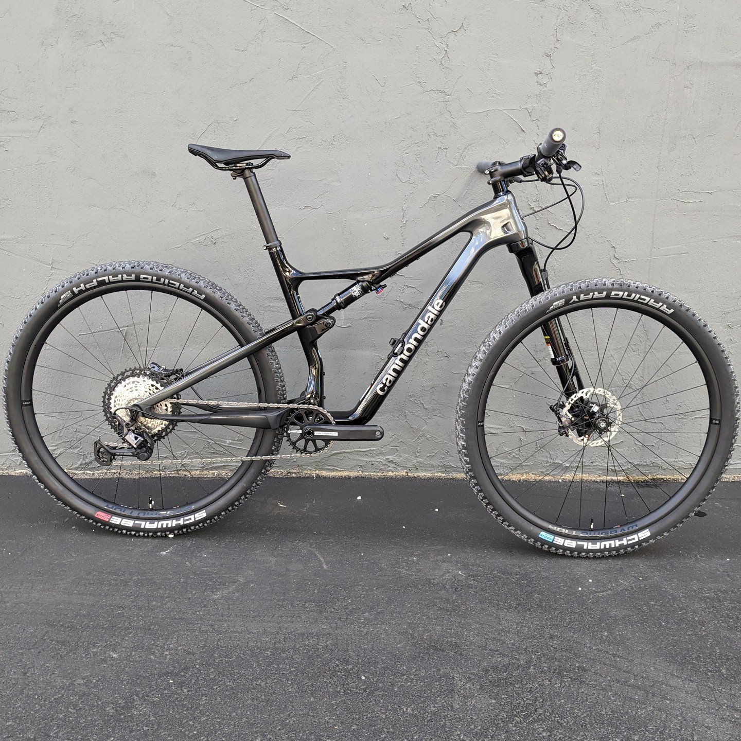 Nick, this bike is going to set you free. Cannondale Scalpel with the Lefty Ocho, carbon Hollowgram wheels and full XT drivetrain &amp; brakes. This was designed to be a rocket ship, we hope you're ready.
@ridecannondale 
@shimanomtb 
@schwalbetires 