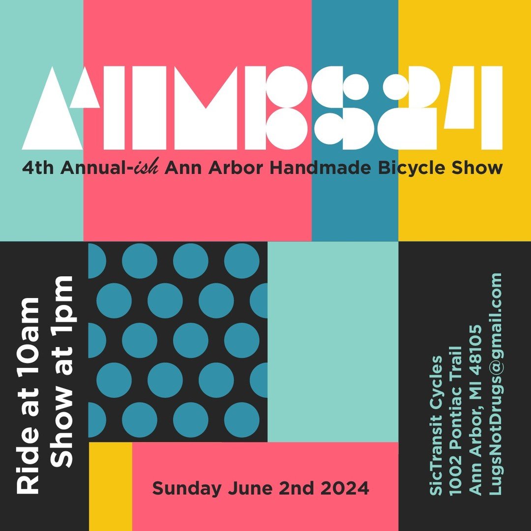 Just 2 more weeks until the A2 Handmade Bike Show returns to Ann Arbor! 
Sunday, June 2nd!!
Follow the link in our profile for all the info you will need and to see all the amazing exhibitors that will be attending.

@annarborhandmadebikeshow 
@lugsn