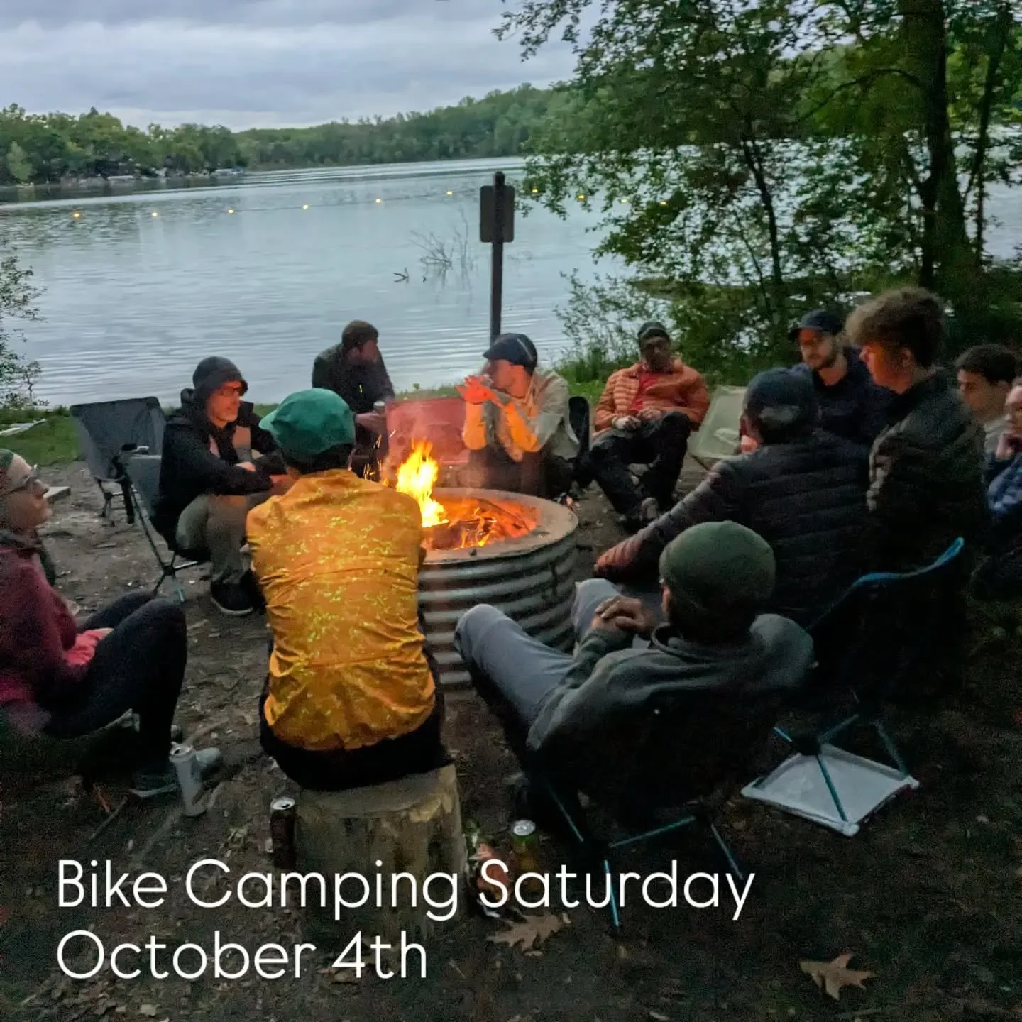 Throwback to our spring trip to Blind Lake. The fall Bike Camping trip is just one week away, next Saturday, and there are still a few spots left if you want to join.
Registration link in our profile.