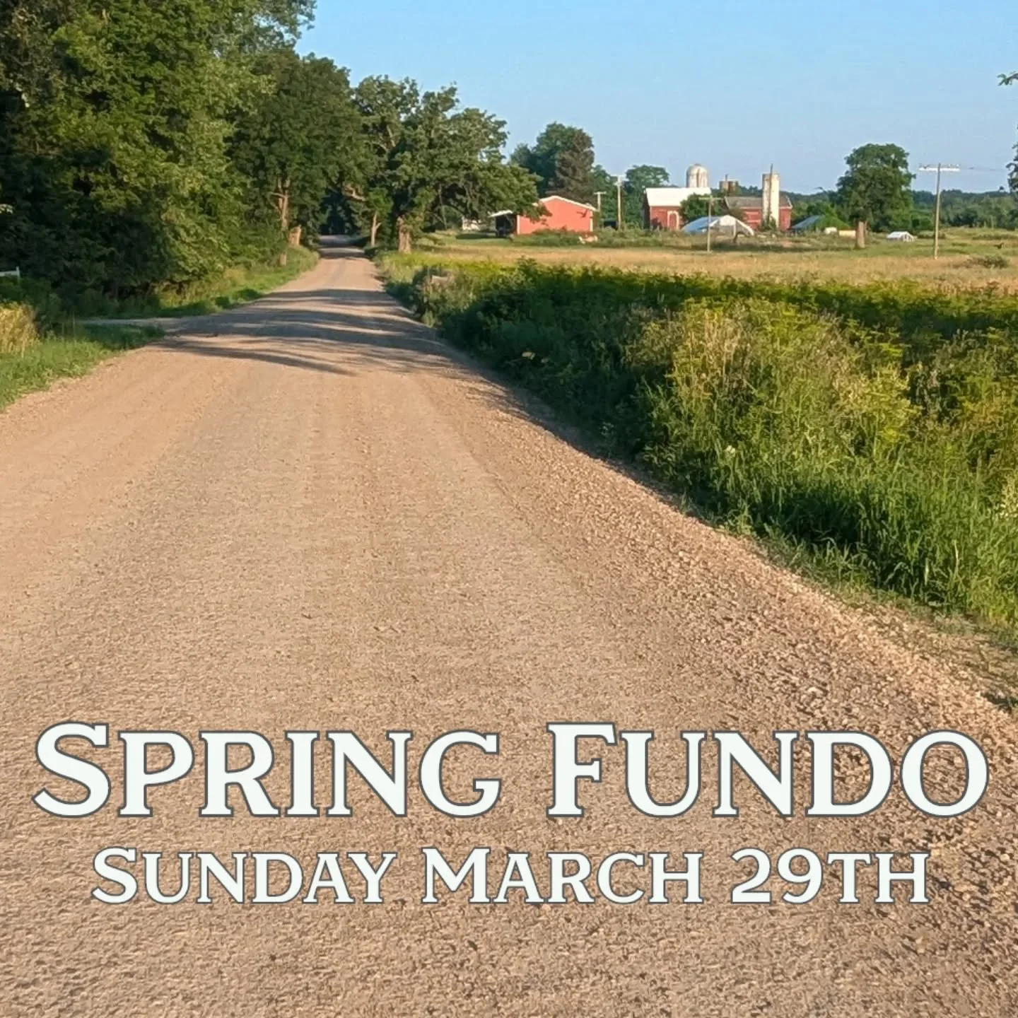 Wow, it's really yuck outside today for riding. Let's dream, shall we?
Our Spring Fundo will be on Sunday March 29th this year and we can't wait and really hope you'll join us.
🚲
What is this? The Fundo is a self supported, un-timed and non-competit
