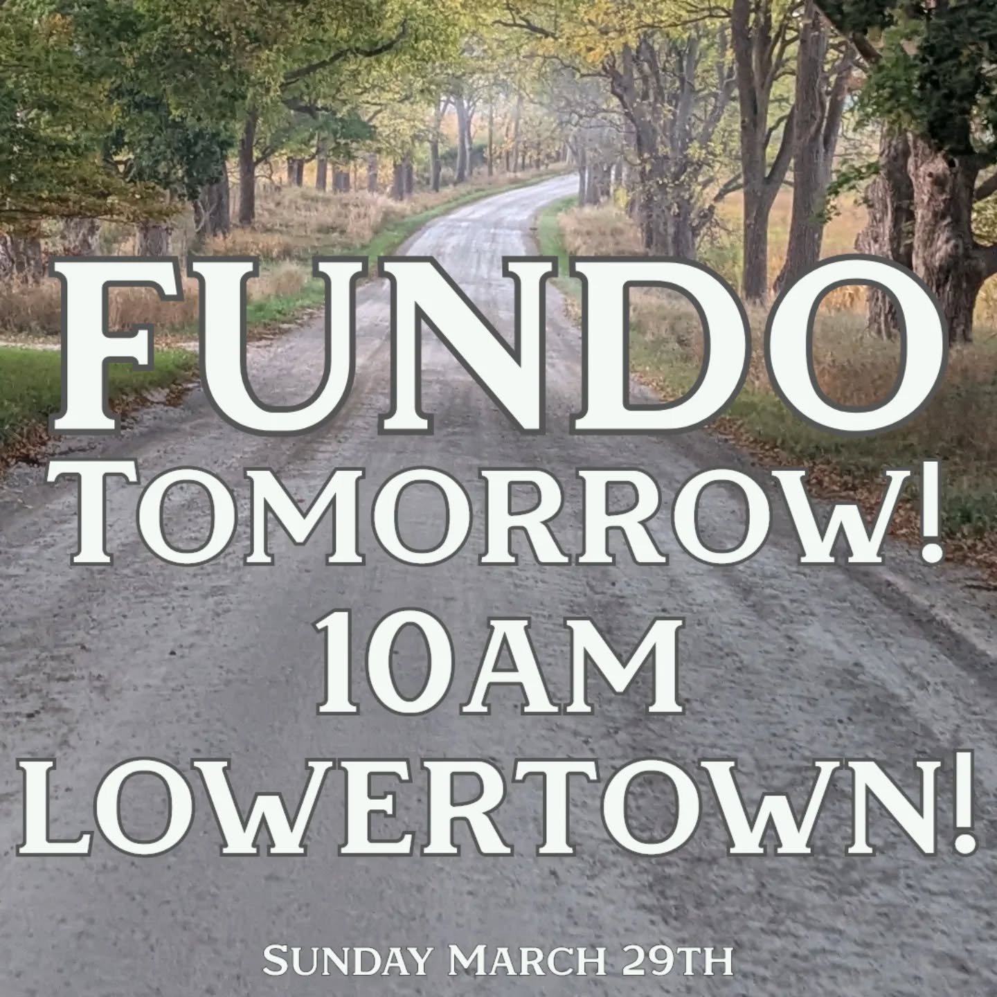 Tomorrow is the day for our Spring Fundo, and the weather is looking great. We hope you can join us for 25 or 53 miles of the best dirt roads Michigan has to offer.
Both distances will begin at 10am from the parking lot across the street from the sho