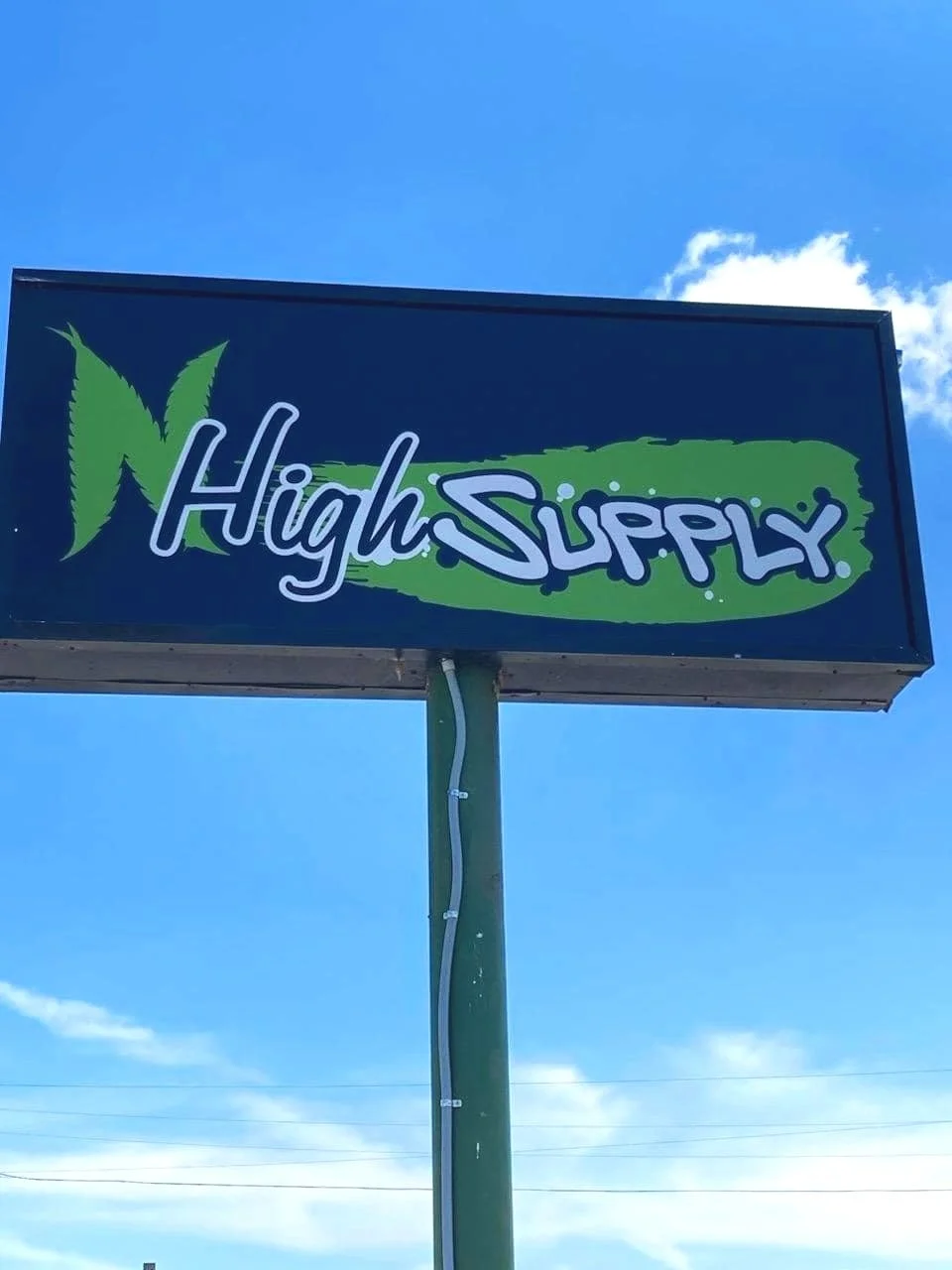 N High Supply Logo Design & Billboard