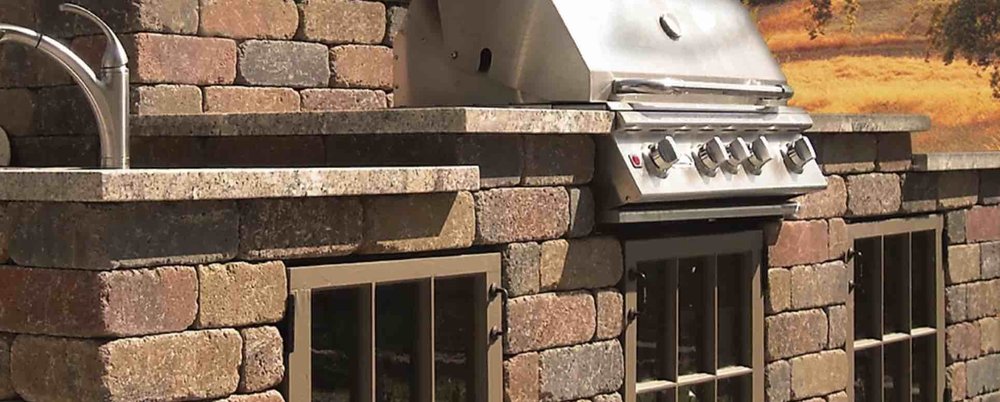 BBQ Islands &amp; Grills — Design Outdoor - Landscape &amp; Building Materials