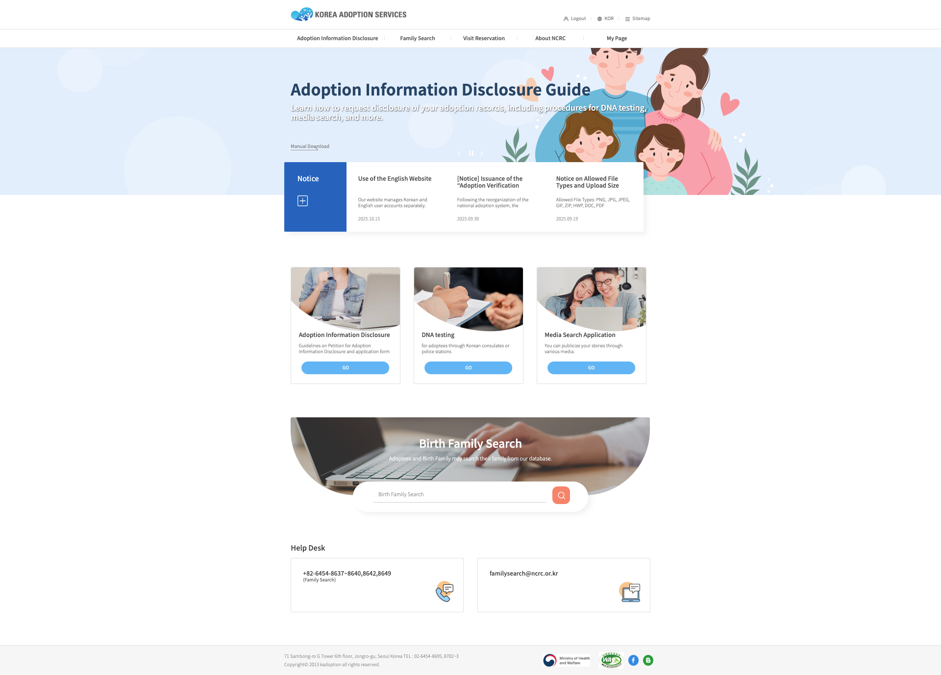 How To Book An Appointment At NCRC’s Two Locations in Korea.