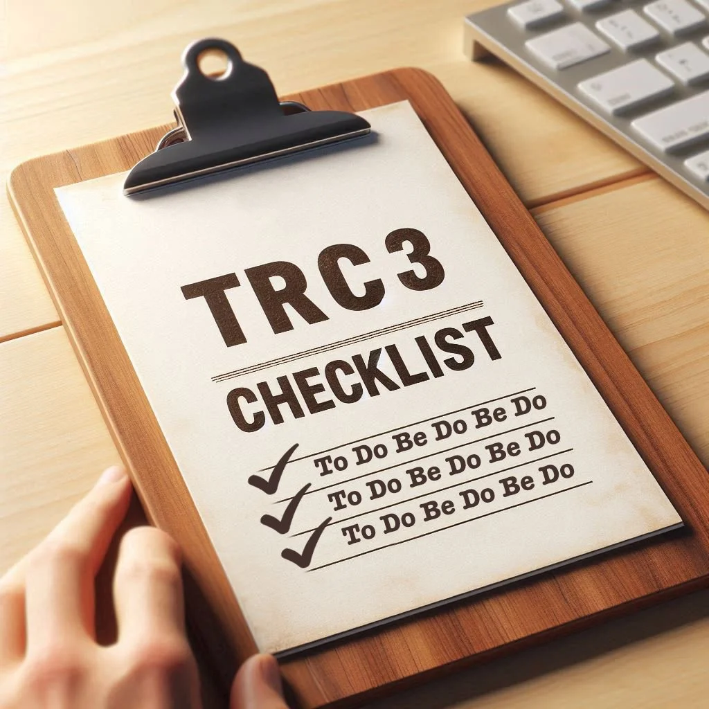 TRC 3 ESSENTIAL GUIDE: How to prepare for TRC 3 + TRC 3 application checklist. 