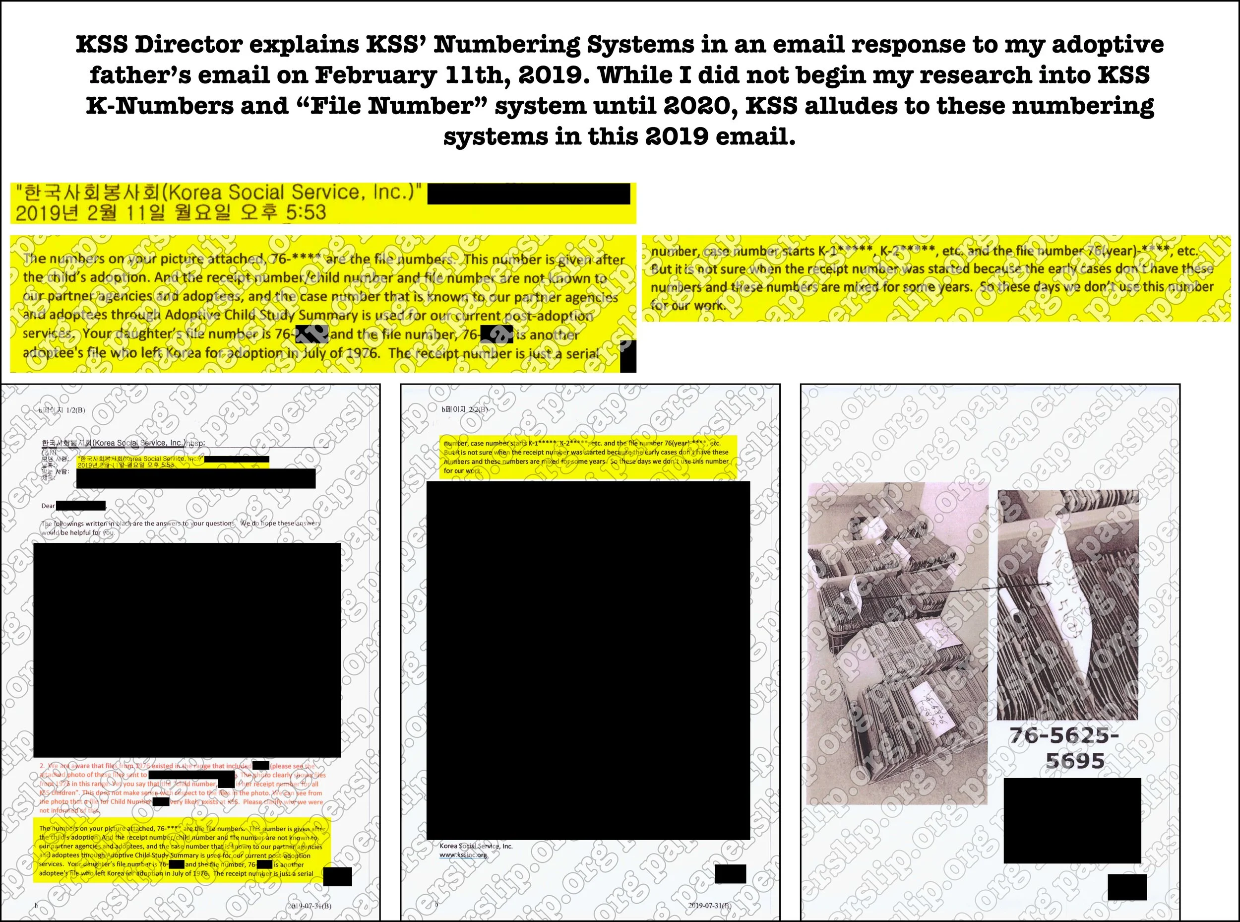 My 2019 email correspondence with KSS sheds light on KSS’ Numbering Systems.