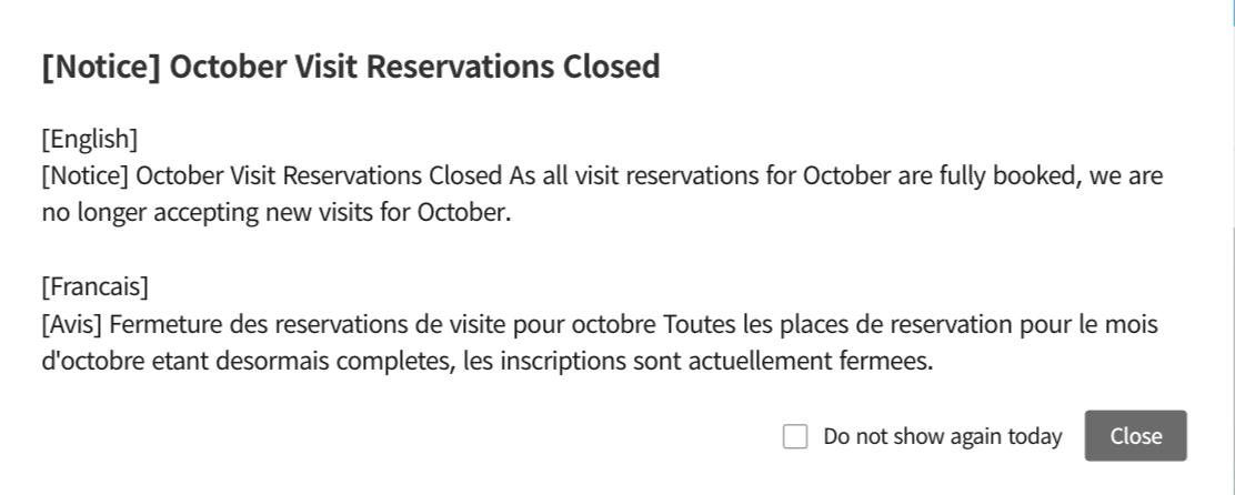 NCRC’s appointments are booked up for October 2026.&nbsp; 