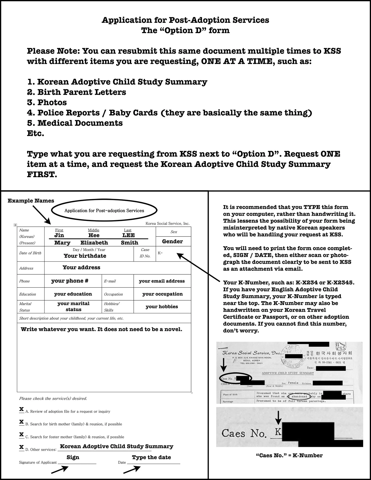 Step By Step KSS Birth Family Search — Paperslip