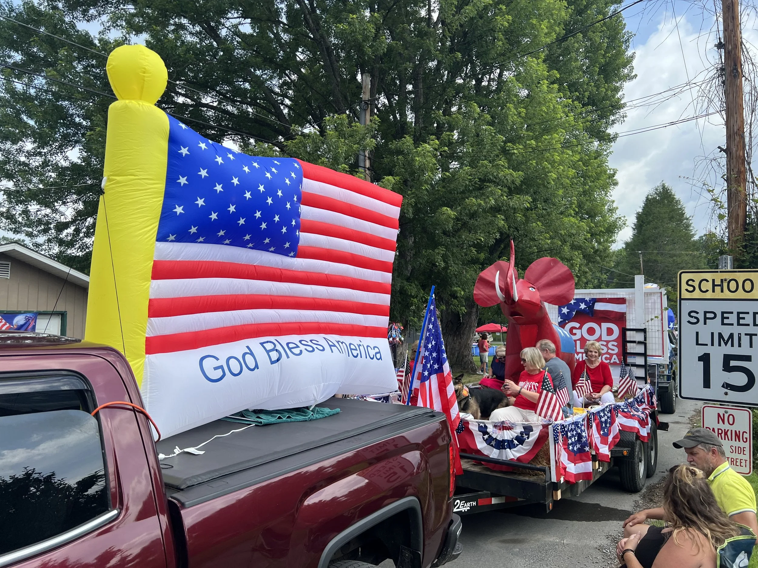 The Greenbrier County Republican Party at the Alderson 4th of July Celebration