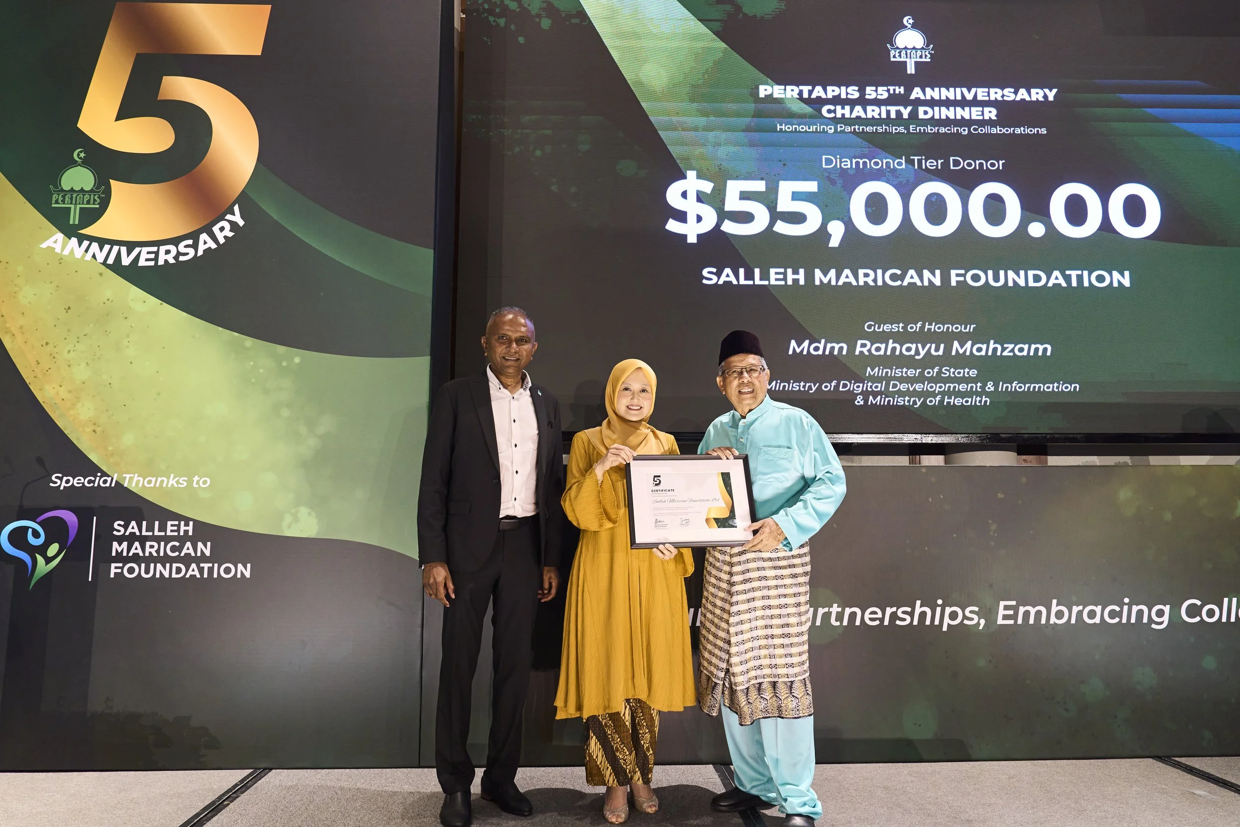 Pertapis 55th Anniversary Dinner 31 October 2025