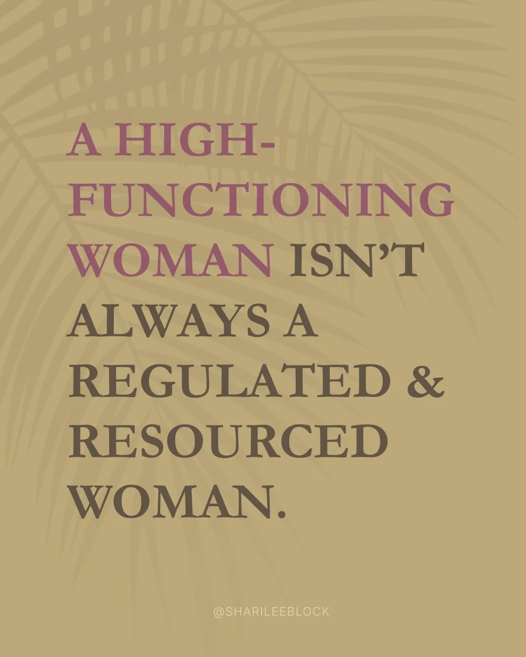 Some of us learn to survive through capability.

By being organized. Helpful. Self-aware. Responsible. &ldquo;Easy&rdquo;. And of course productive.

And because these patterns are often praised, many women don&rsquo;t realize how much internal activ