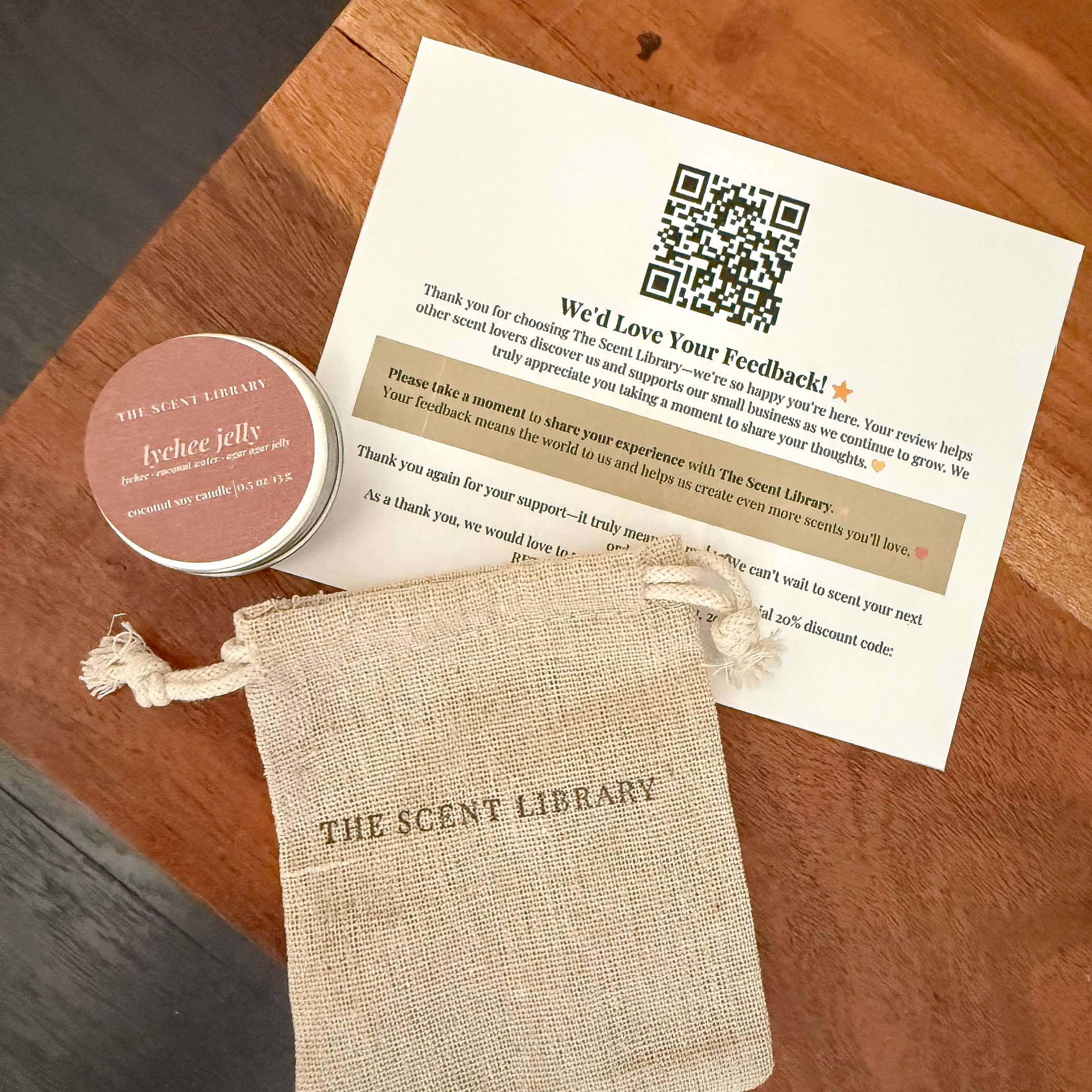 Every order comes with a little surprise 🕯️✨

A free tea light &mdash; our way of saying thank you and letting you explore our scent collection in the most adorable tiny form. Each one burns for 1&ndash;2 hours of pure, cozy bliss.

And if you&rsquo