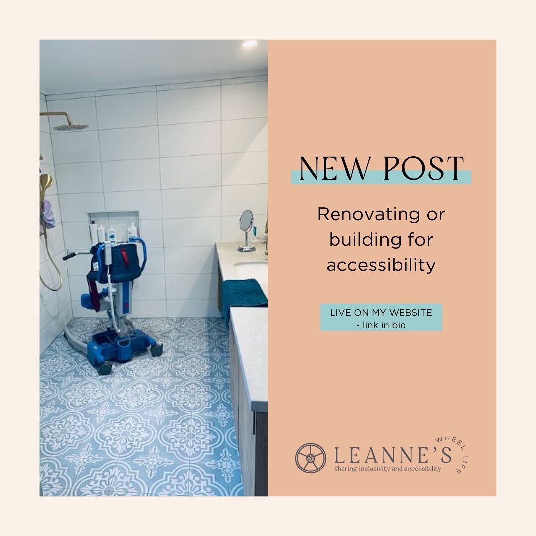 Renovating or building for accessibility - my latest blog !

It really can be easier than we think and can mean comfort , ease and inclusion for so many of us who are permanently or temporarily disabled , ageing or rehabilitating .

Would you invite 