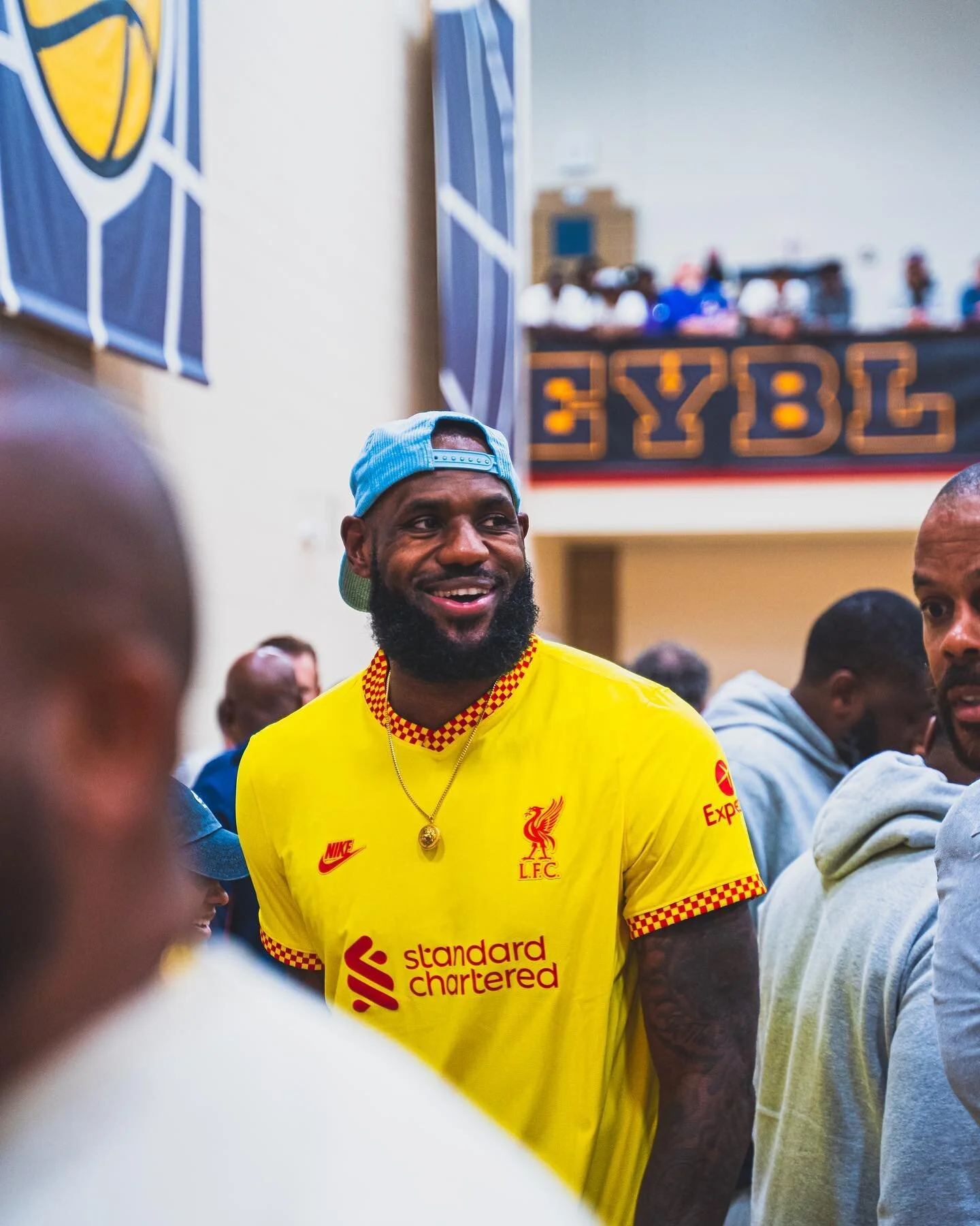 LeKing 👑 showed up for The Peach Jam🍑