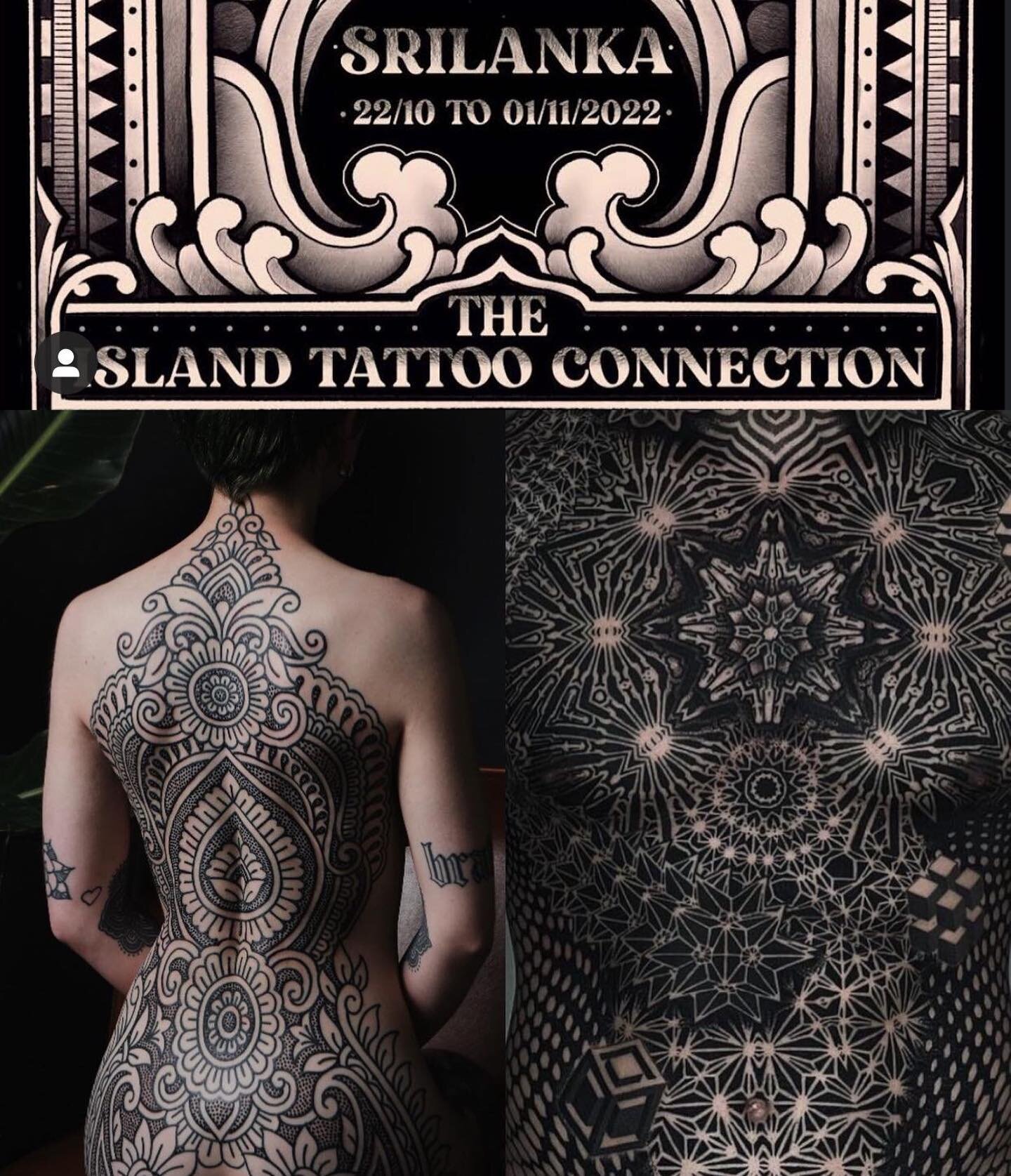 @ericstricker  and I are doing a collaboration at @the_island_tattoo_connection  please email us if you are interested in a large scale tattoo 🖤🏝