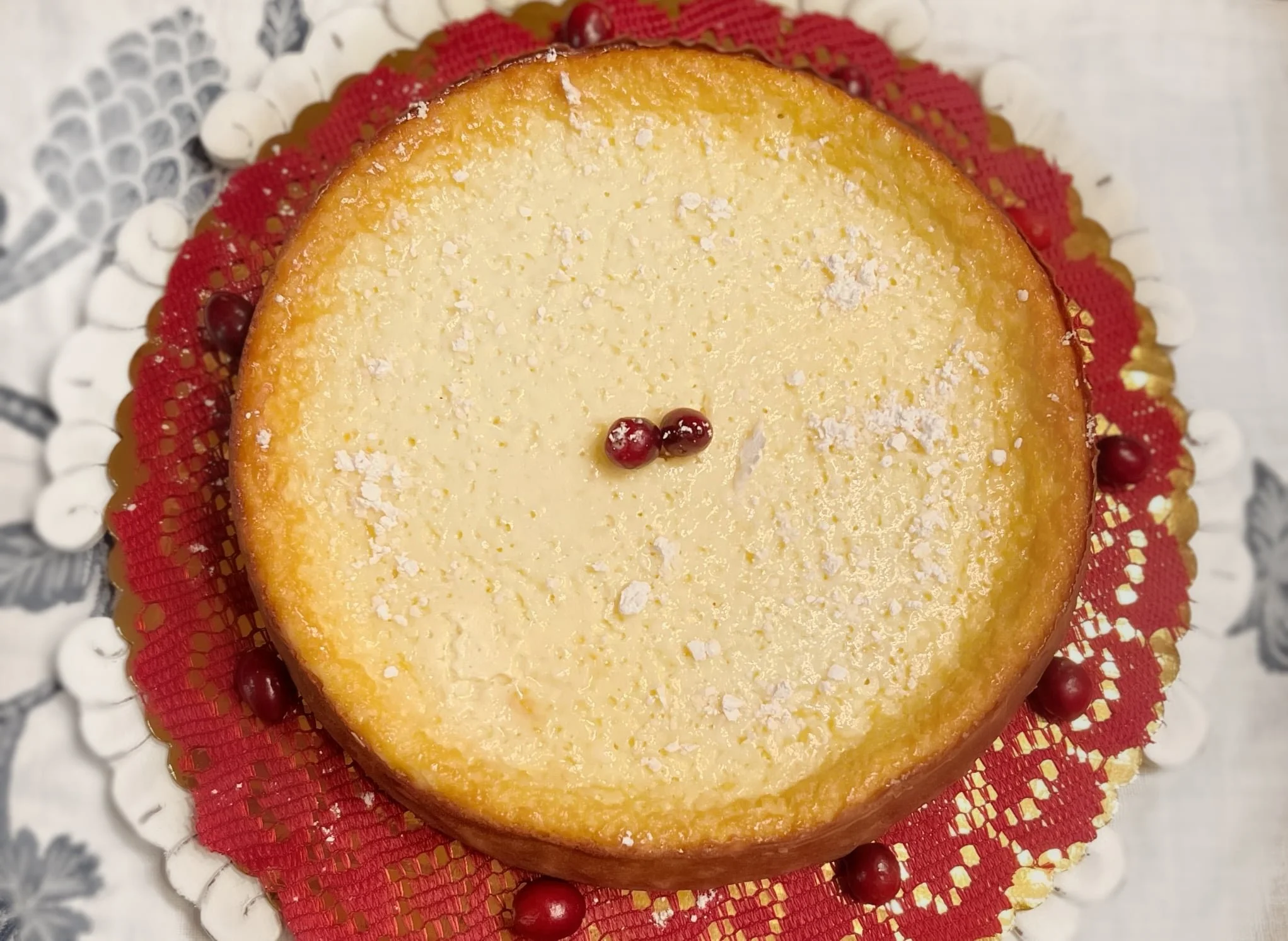 Authentic Italian Ricotta Cheesecake