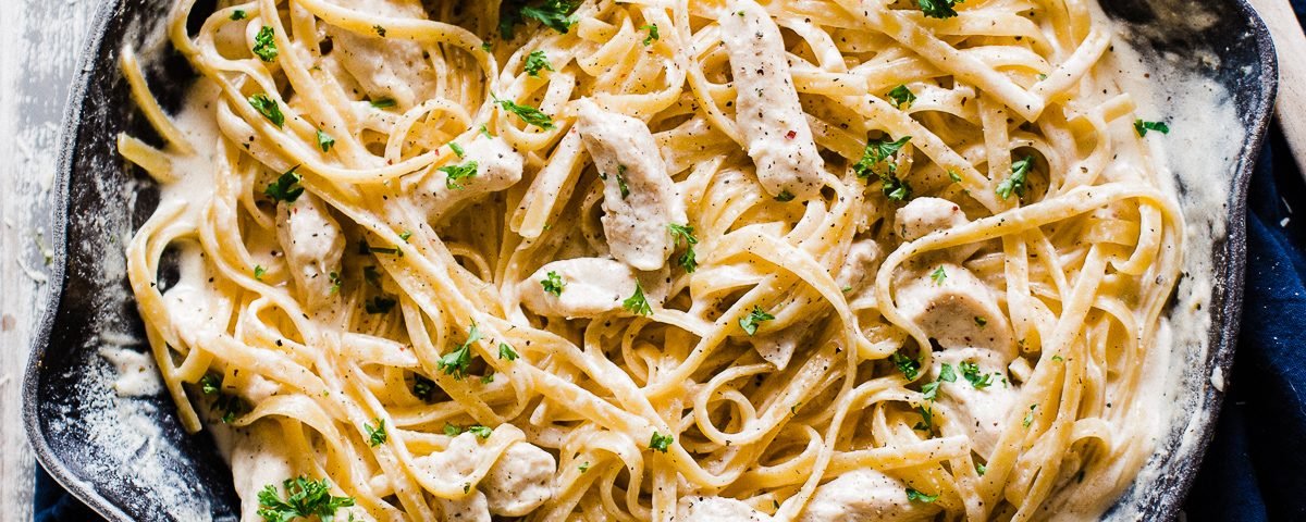 Fettuccine Alfredo with Chicken