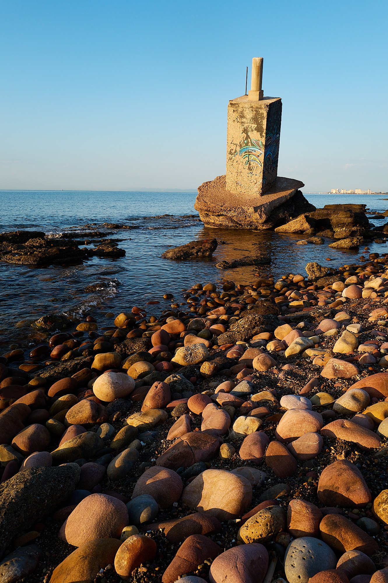He encontrado una playa desierta