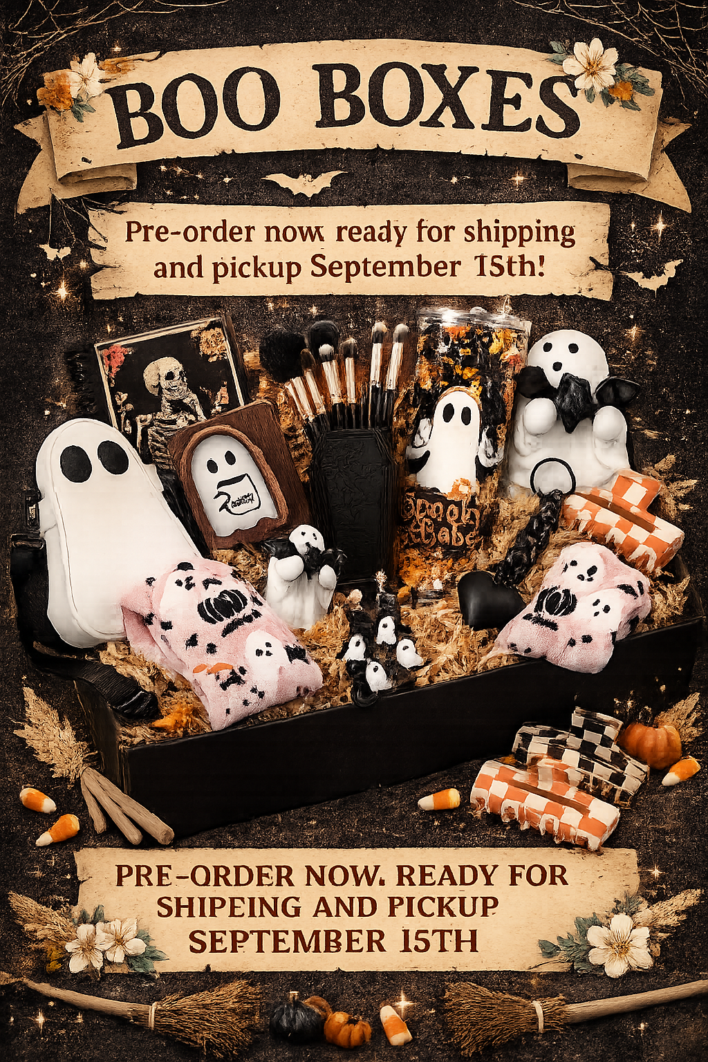 Boo Box - Halloween/Fall Themed - T-Shirt Themed
